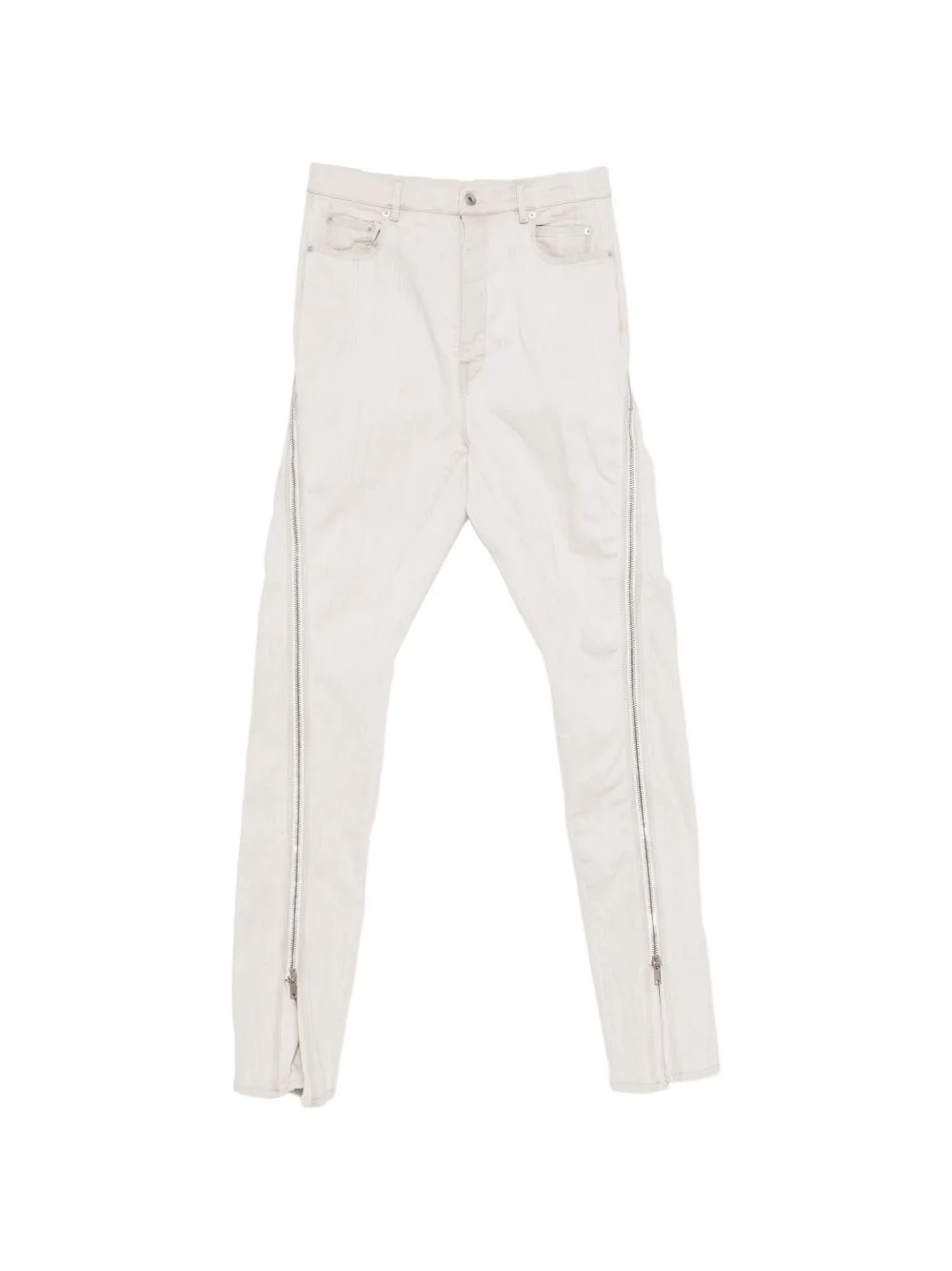side zip jeans - 1