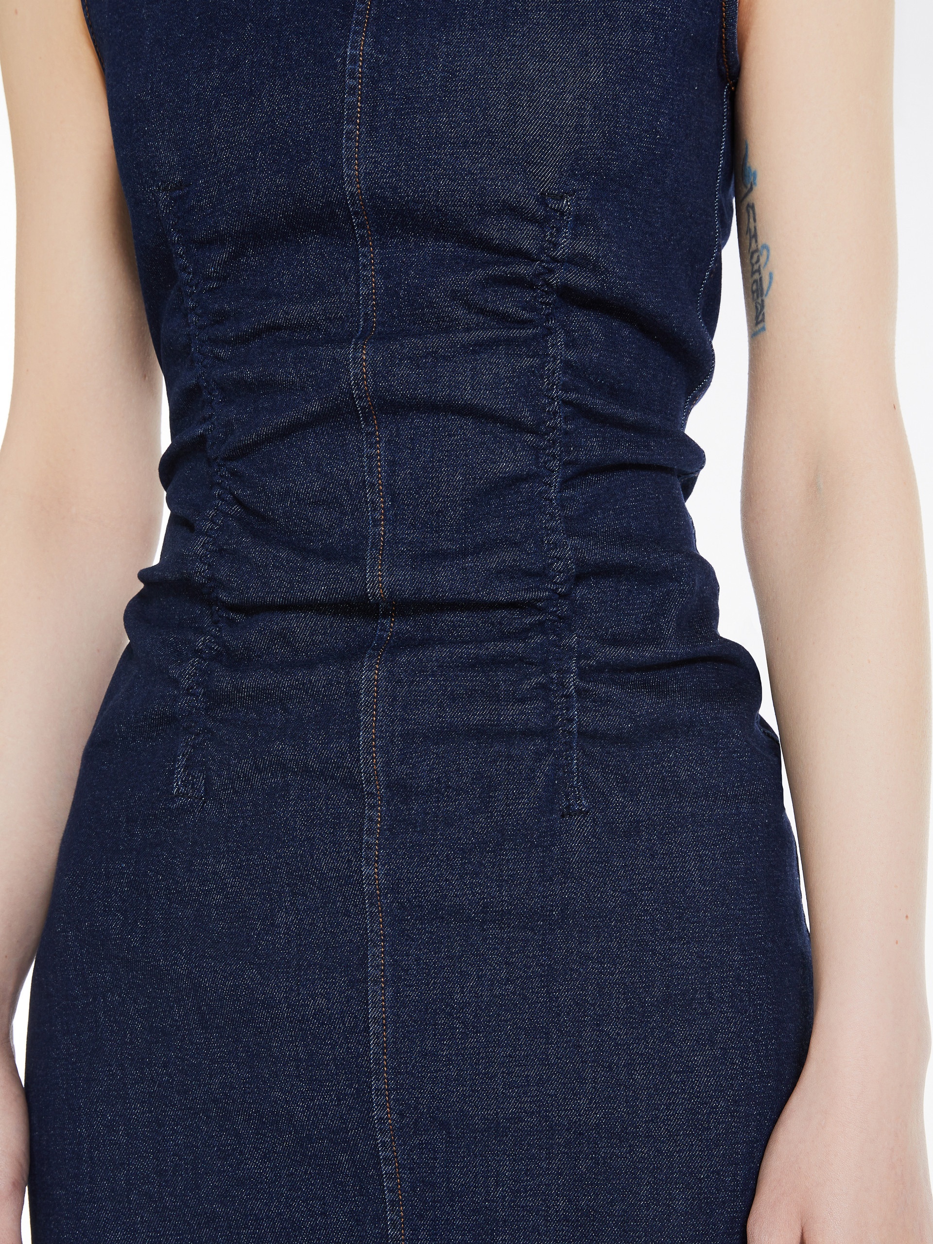 NECTAR Sleeveless denim dress - 5