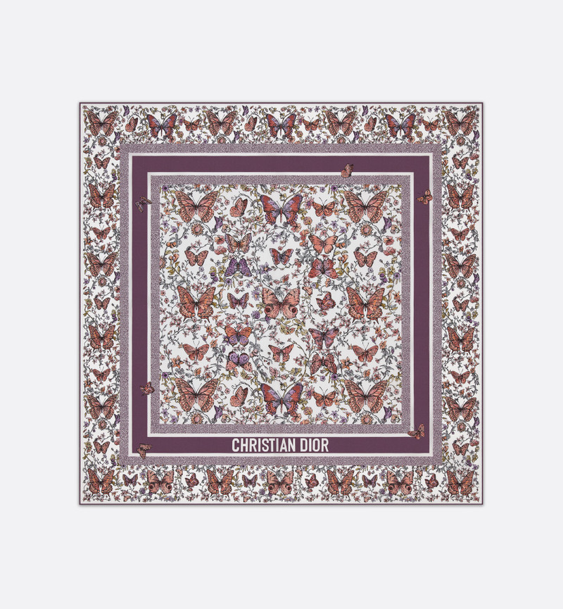 Toile de Jouy Papillon 90 Square Scarf 1