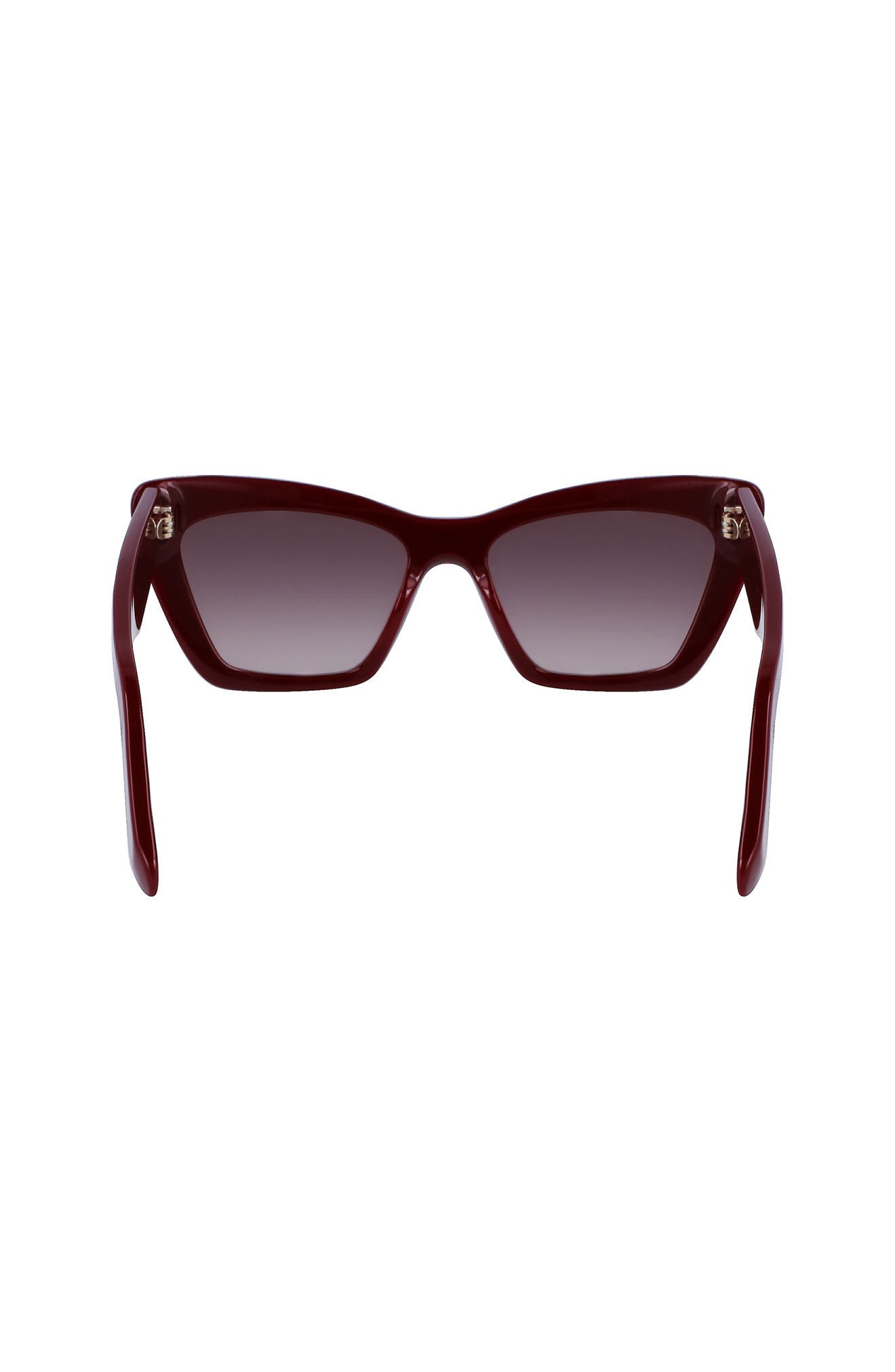 55mm Gradient Rectangular Sunglasses - 4