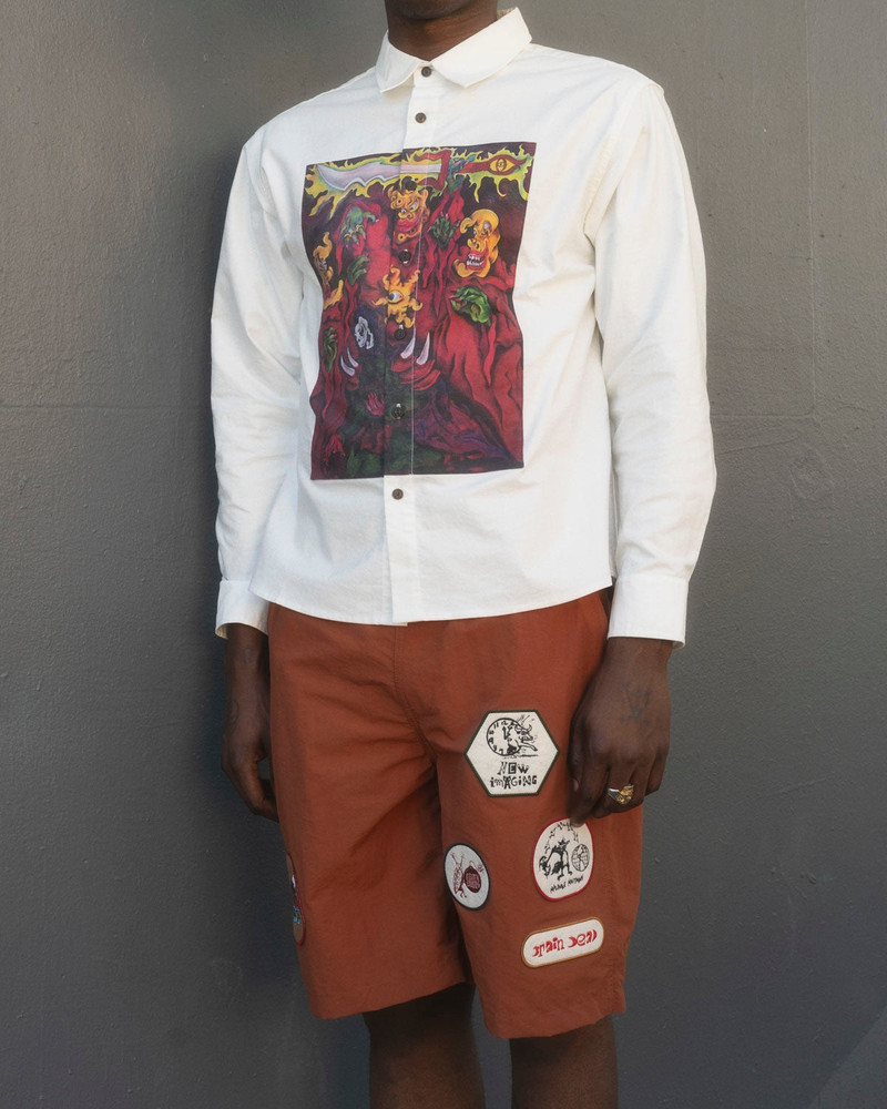 Mythic Star Oxford Shirt - White 4