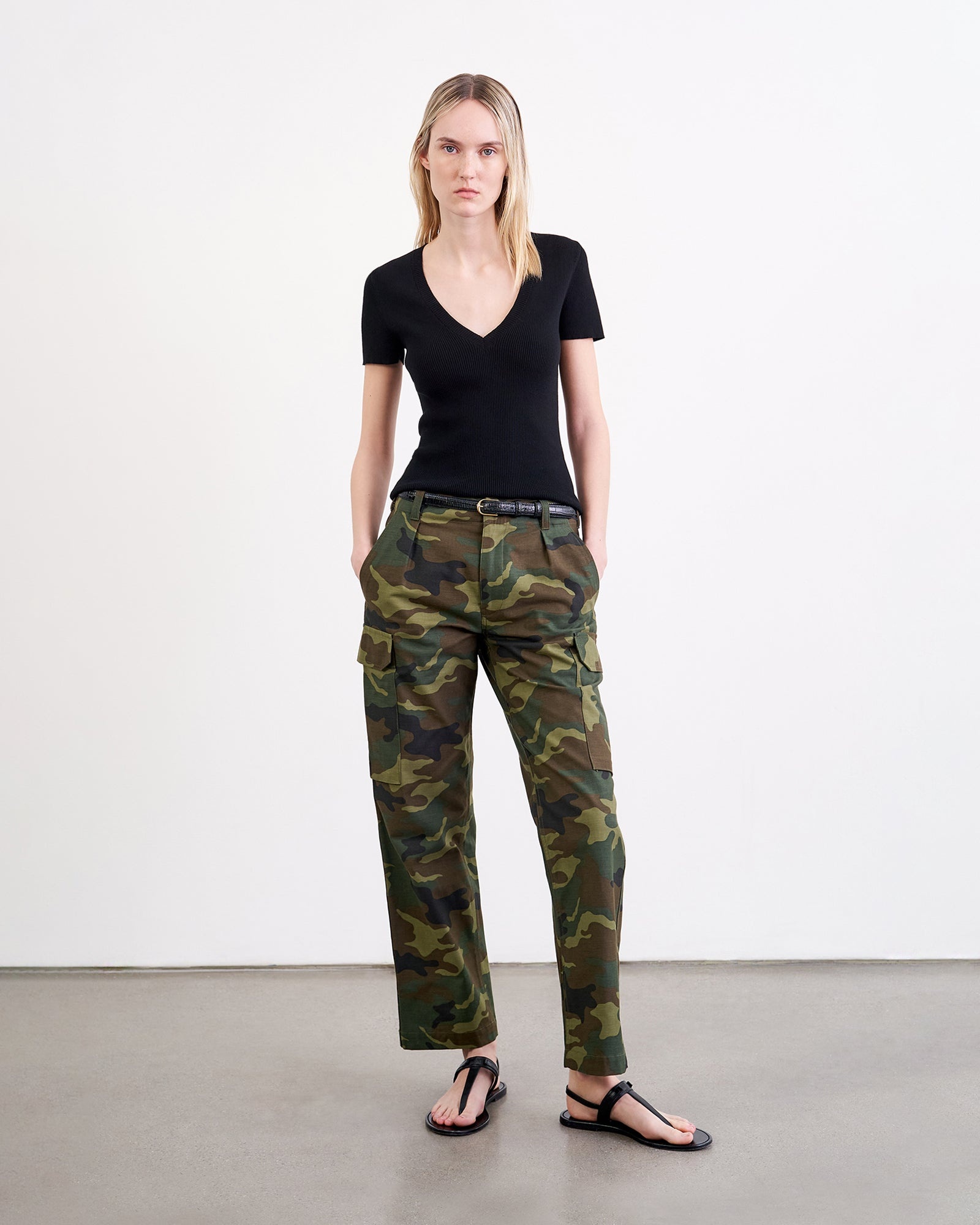 CAMOUFLAGE YANNIC CARGO PANT - 2