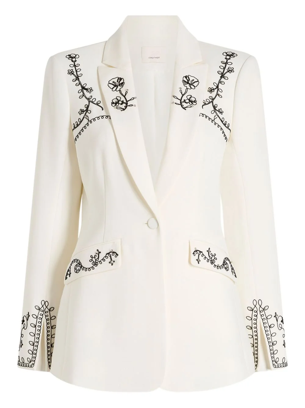 Cheyenne soutache-embellished blazer - 1