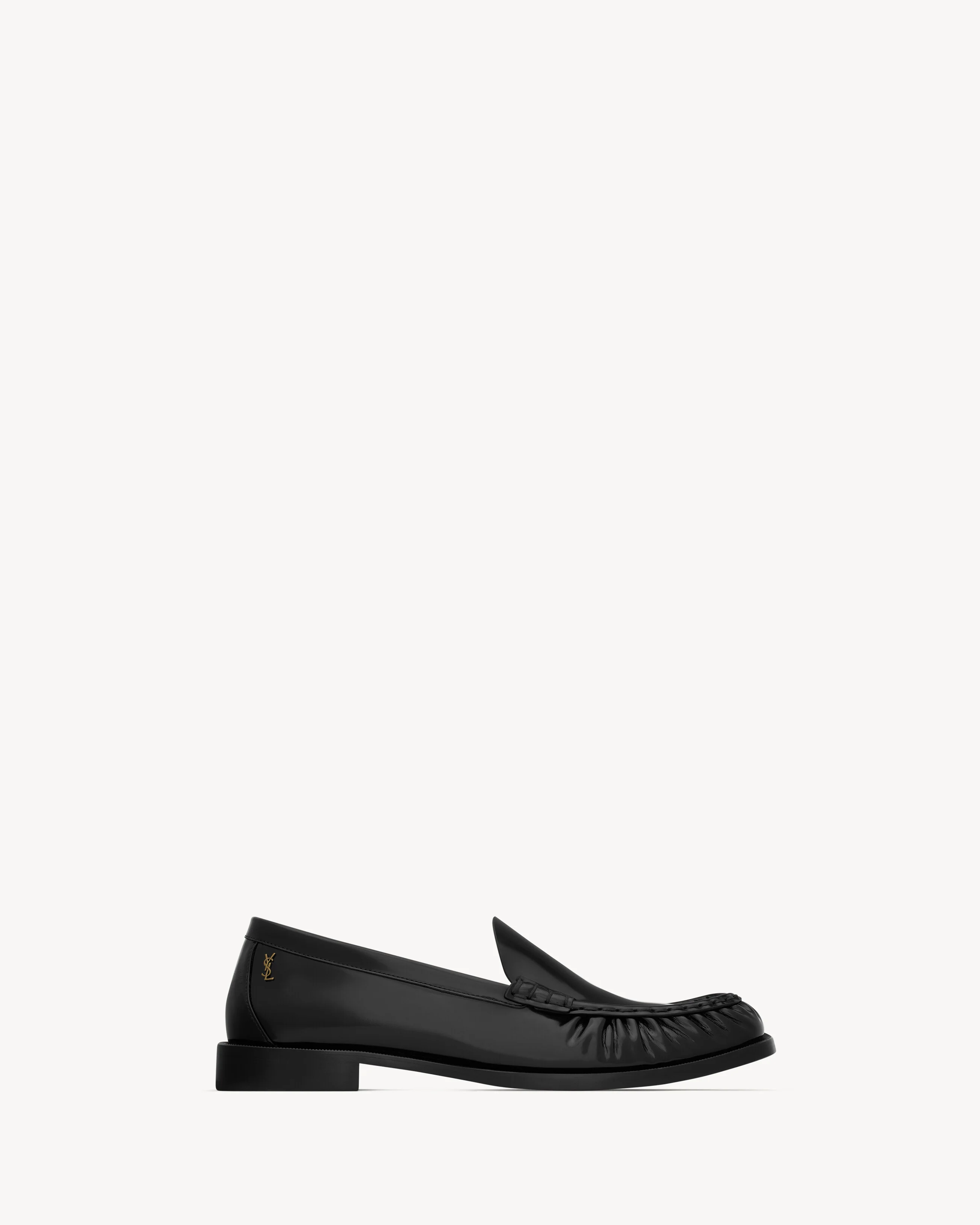 THEOBALD LOAFERS IN GLAZED LEATHER - 1