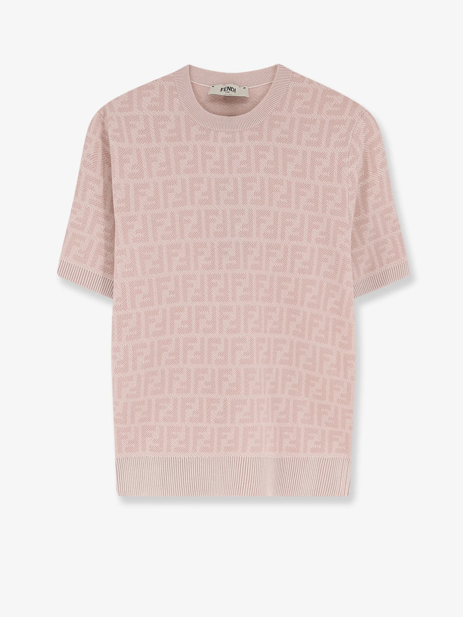 Fendi Women Ff Wool And Silk Sweater - 1