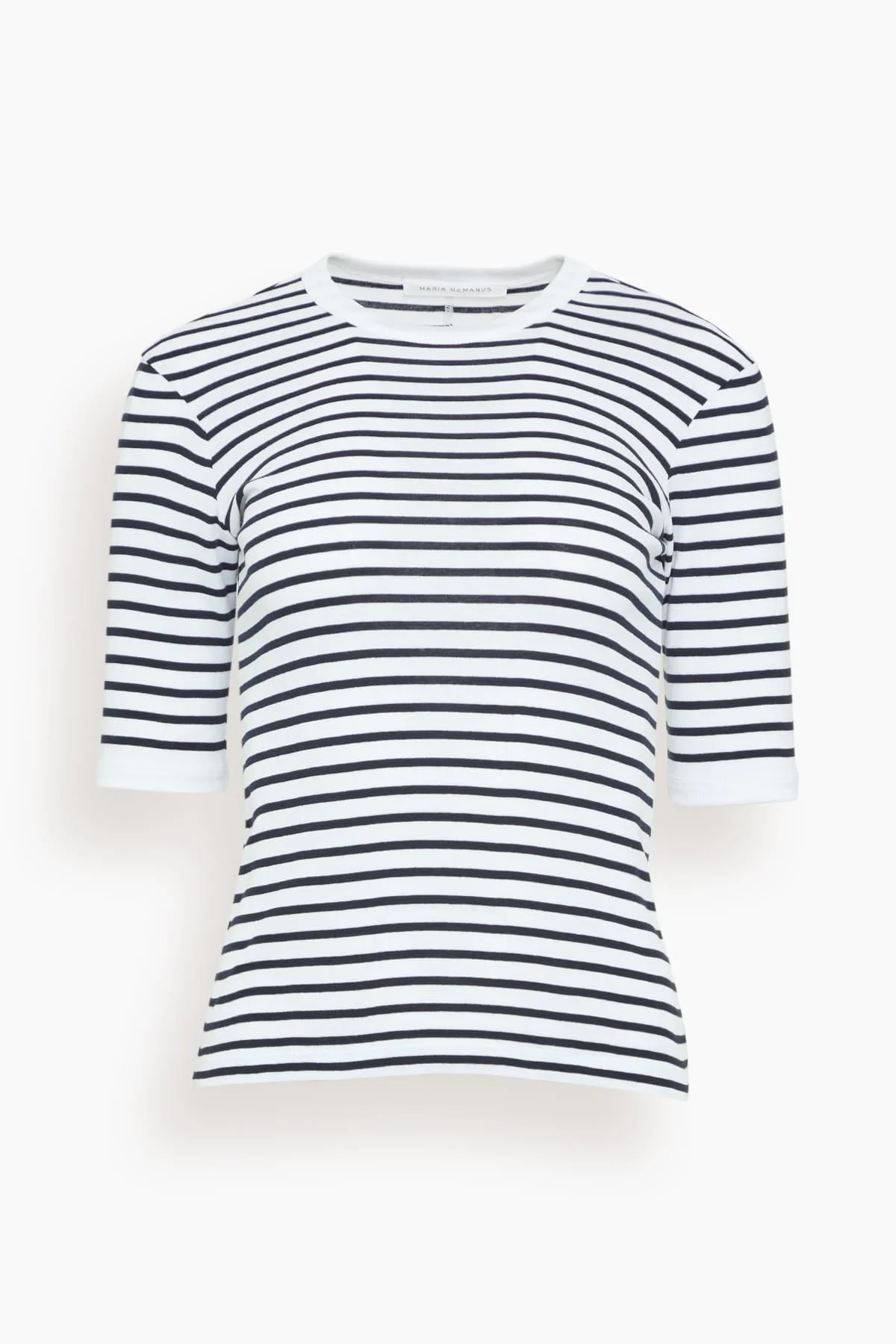 Baby Tee in Navy/White Stripe - 1
