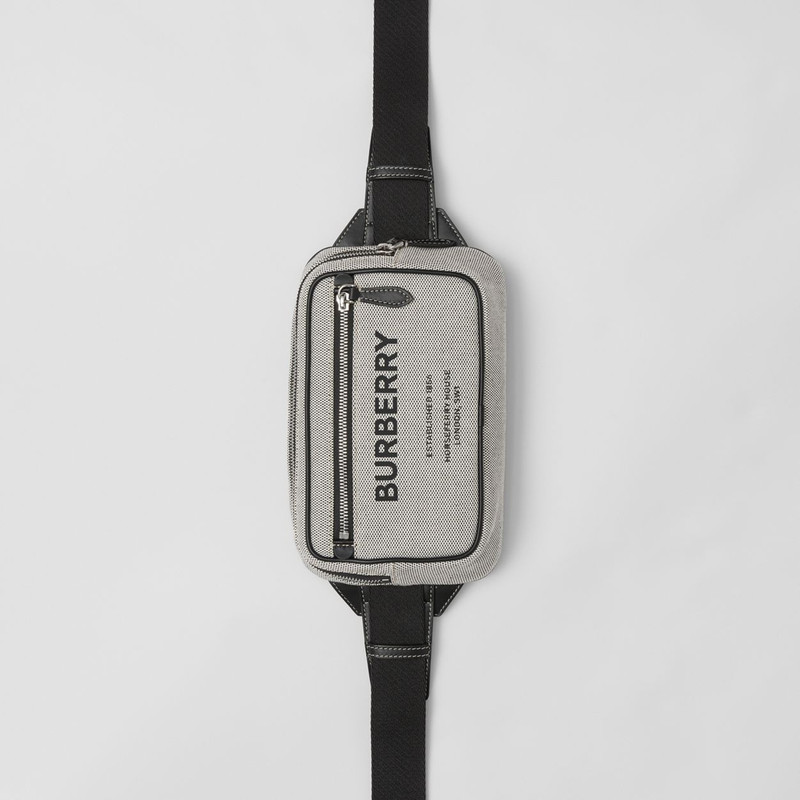 Horseferry Print Cotton Canvas Bum Bag 4