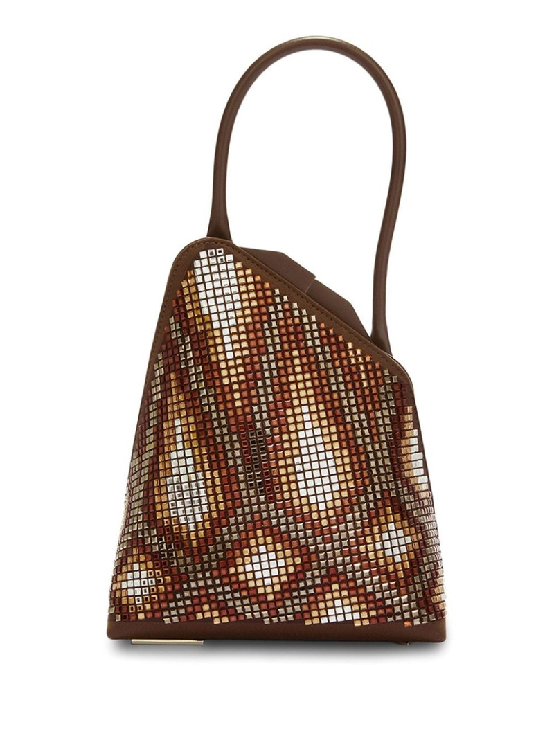 Sunset satin tote bag 1