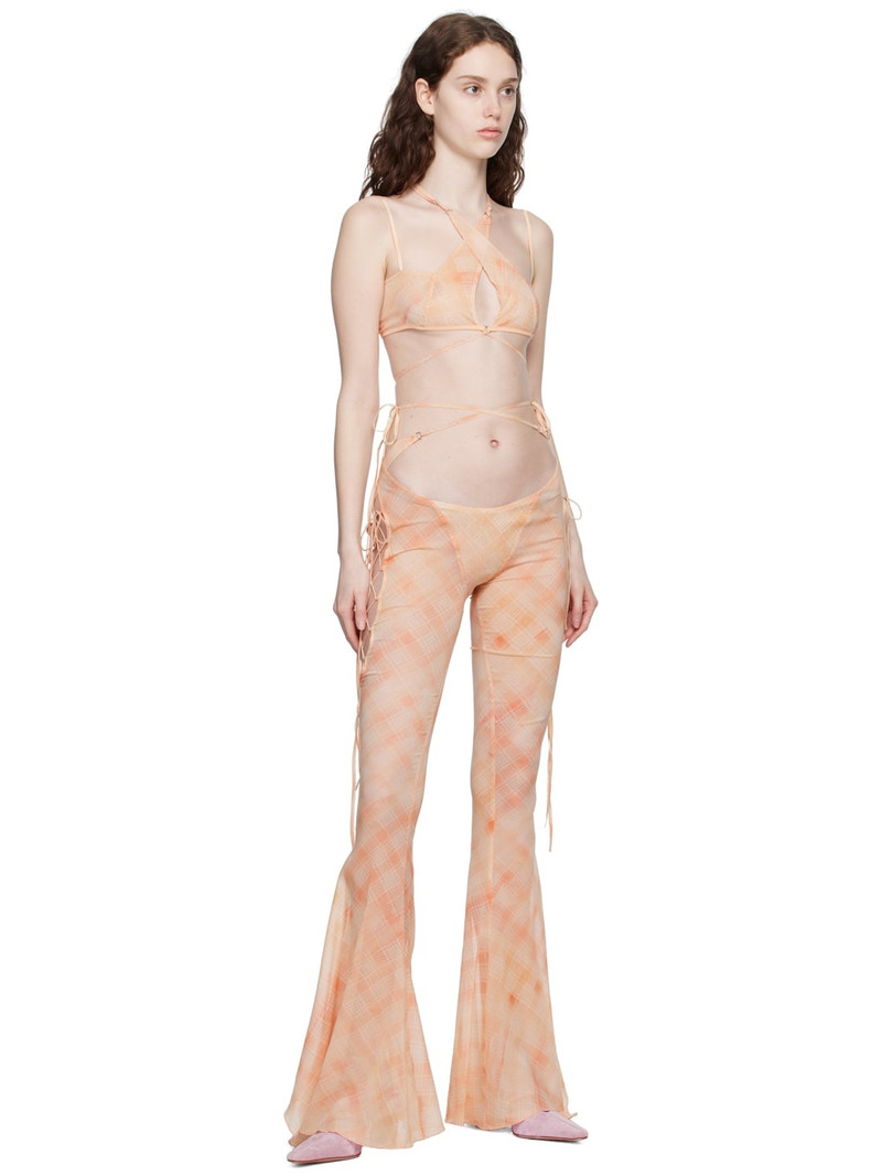 KNWLS Orange Glimmer Trousers outlook