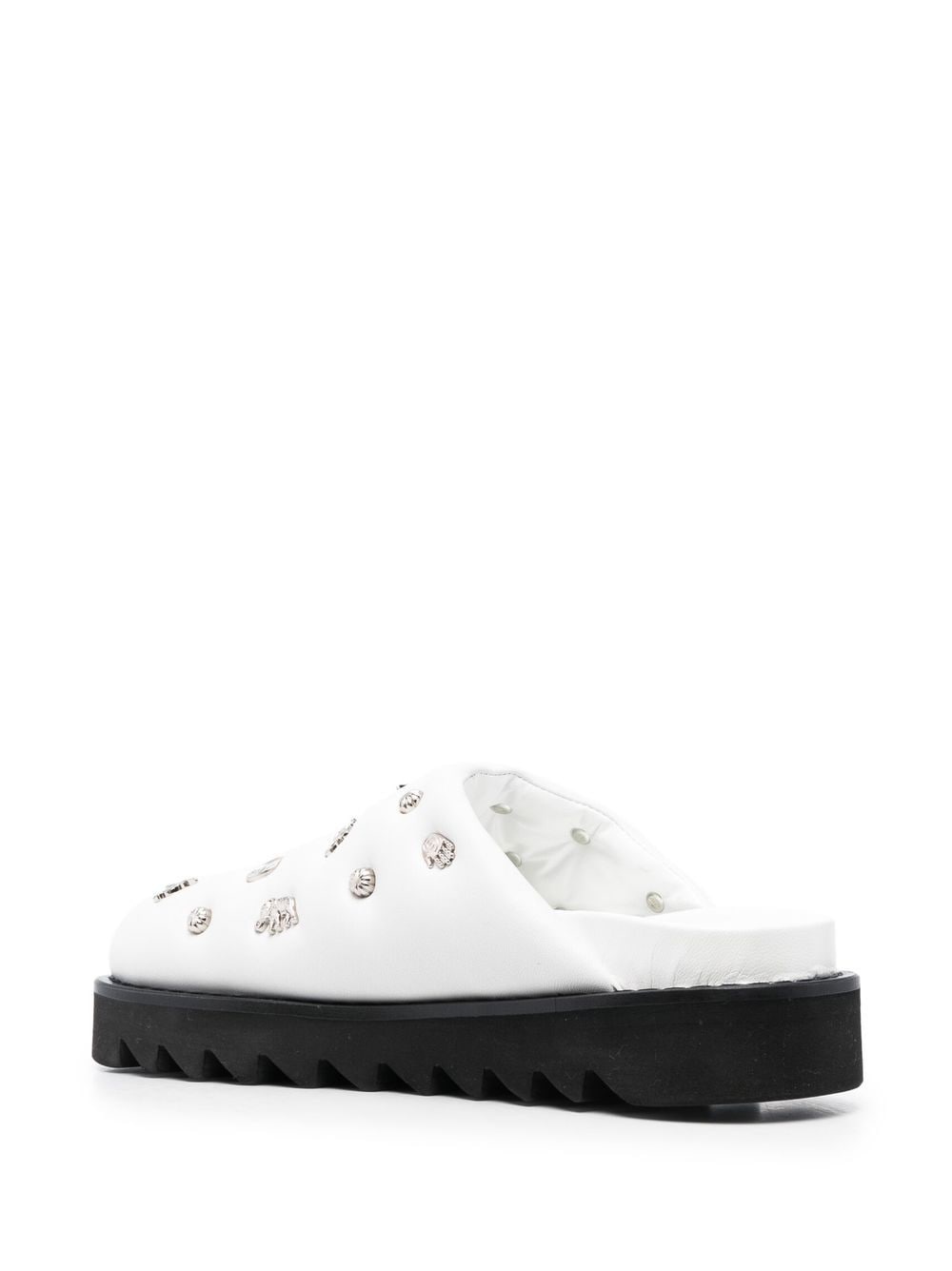 studded leather mules - 3