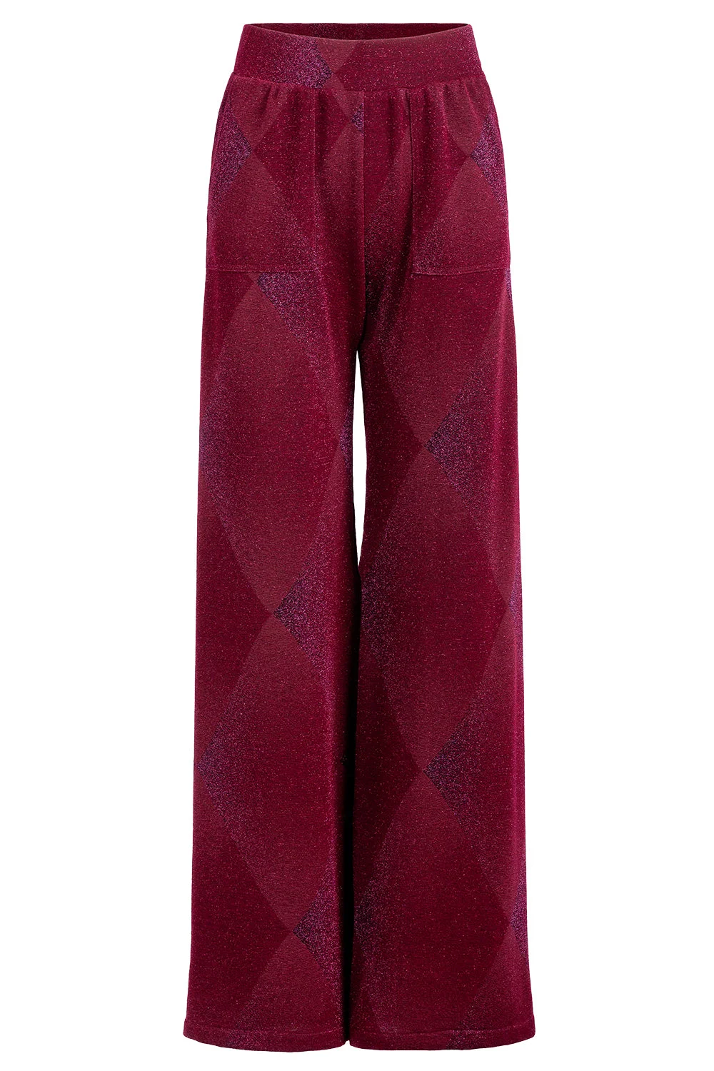 Colbie Pant - Burgundy - 1