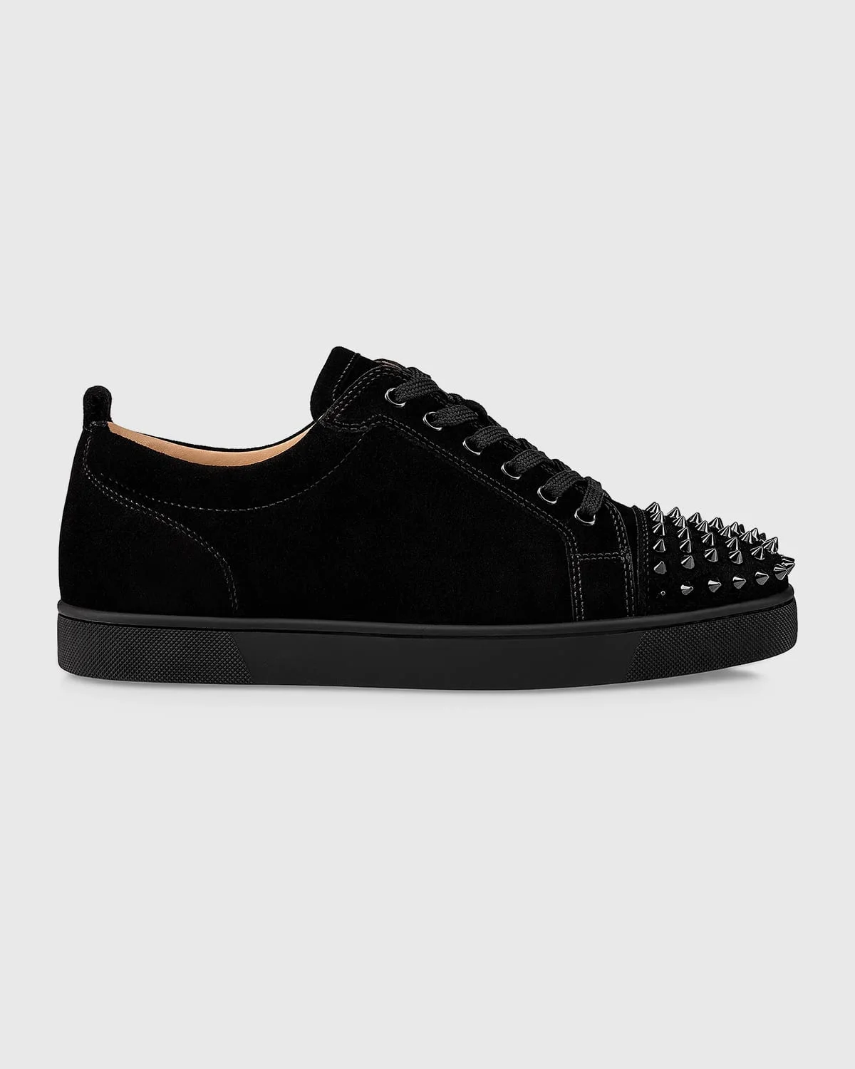 Men's Louis Junior Spikes Leather Low-Top Sneakers - 1