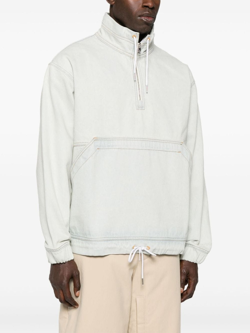 logo-patch denim jacket 3