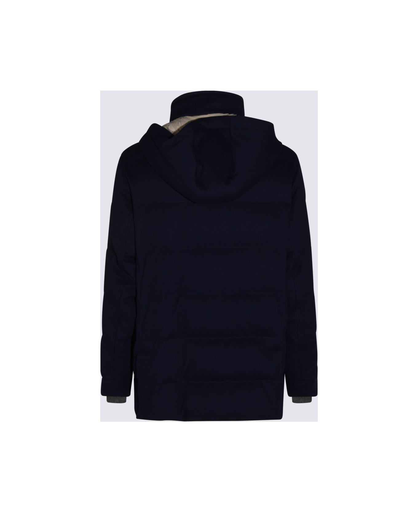 Blue Down Jacket - 2
