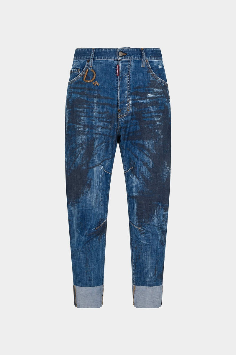 DARK BLACK SHADOW WASH COMBAT JEANS 1