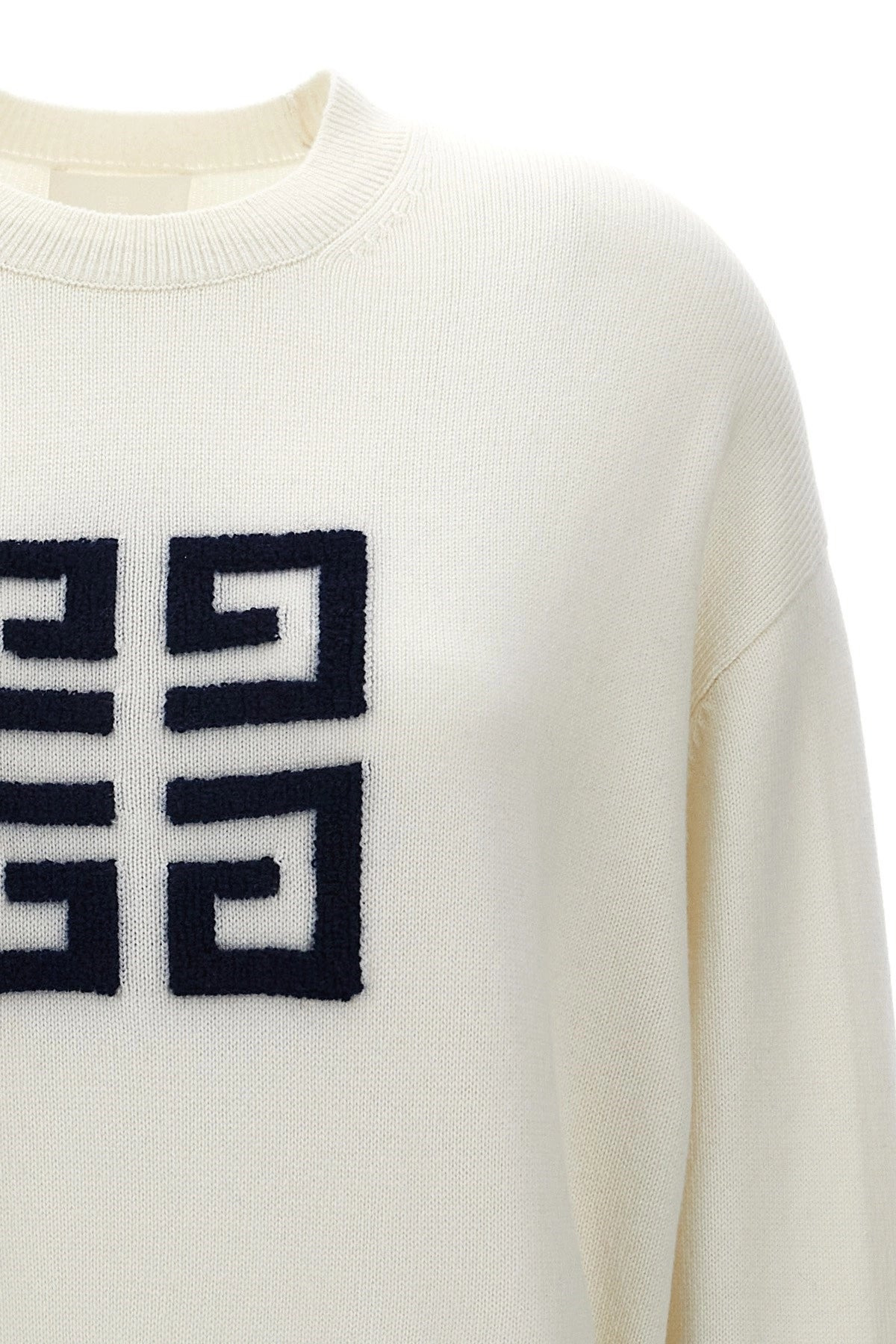 Givenchy Women Flocked Logo Sweater - 3