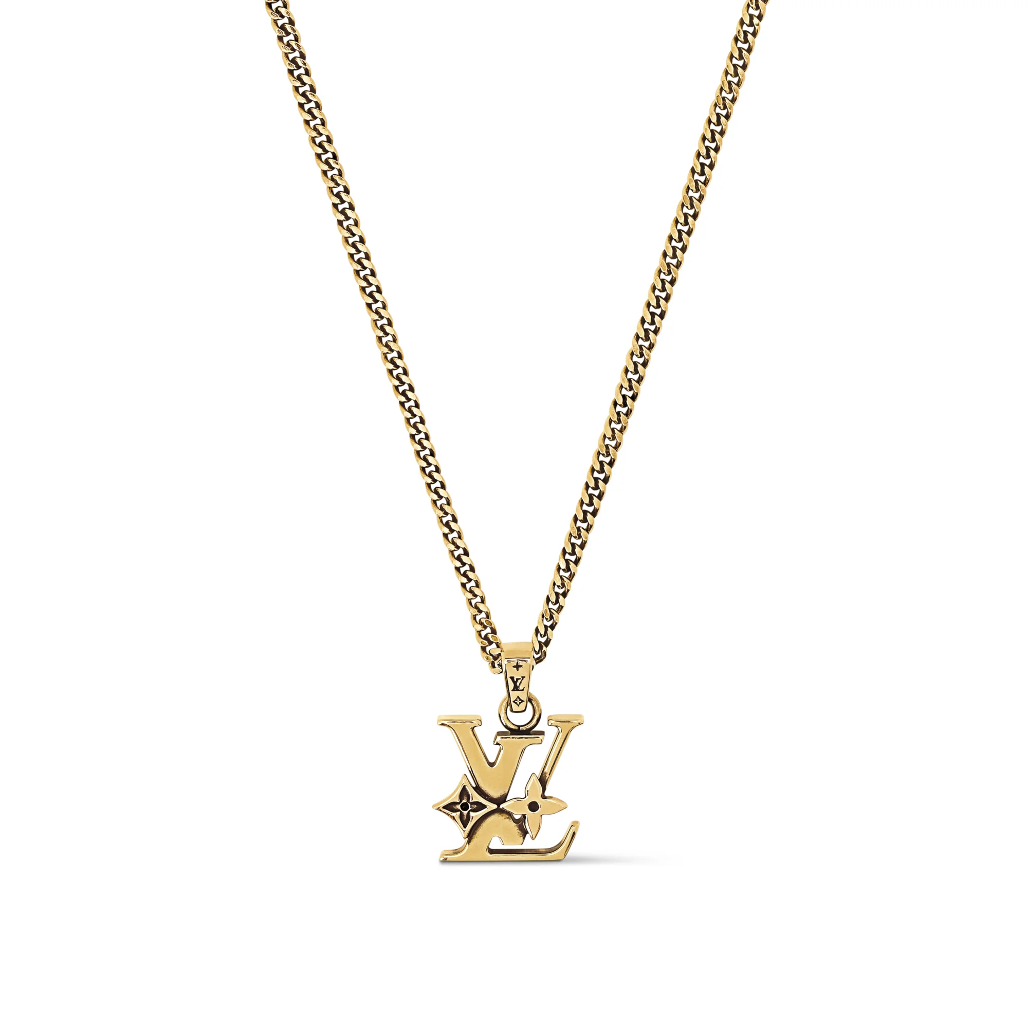 Monogram Row Pendant - 1