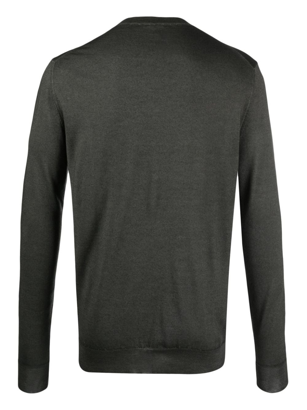 crew neck mÃ©lange-effect jumper - 2