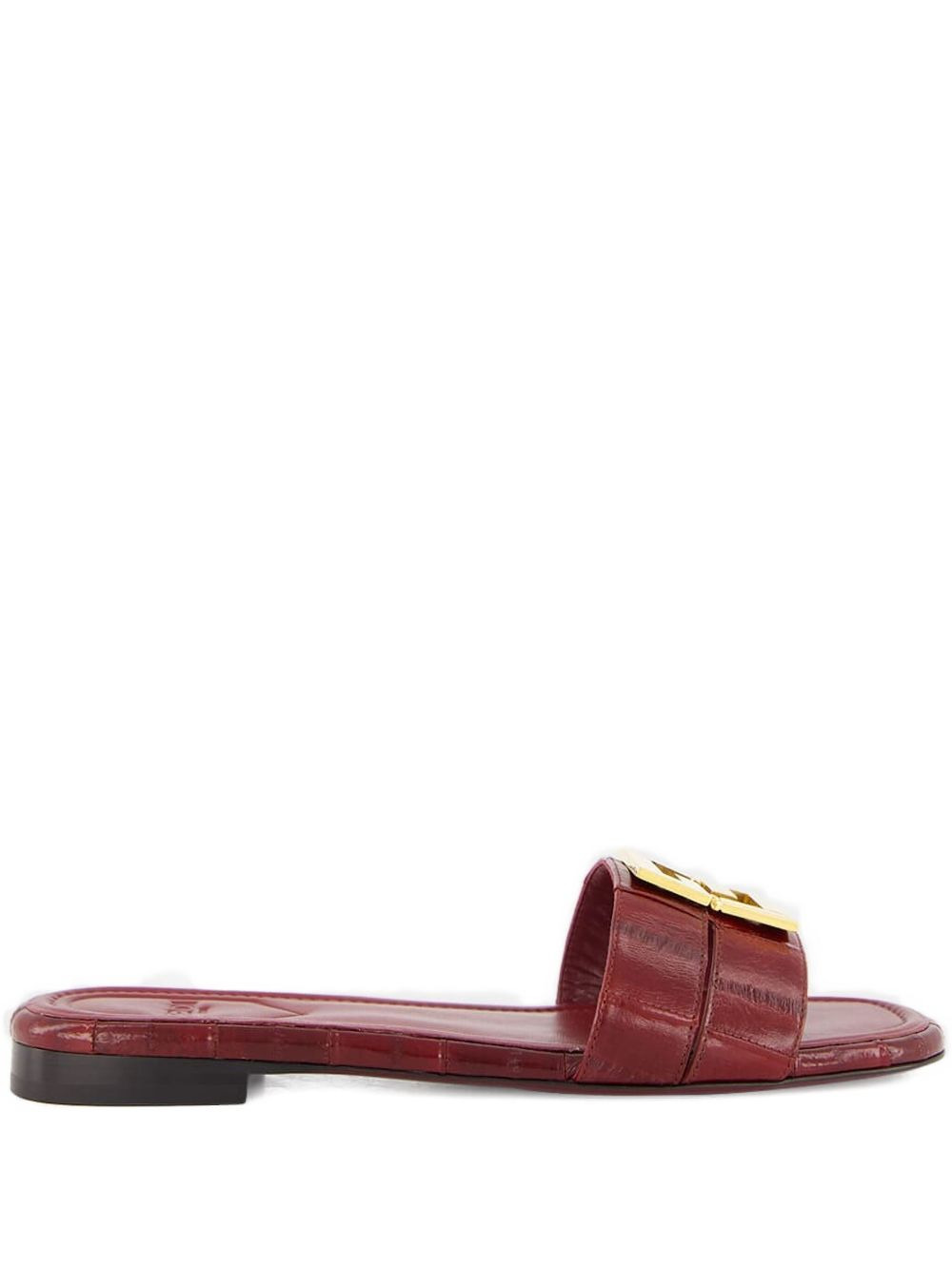 FFold logo flat sandals - 1