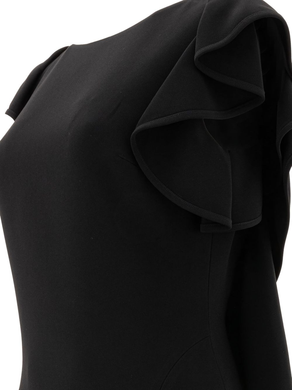 ruffled sleeve dress - 4