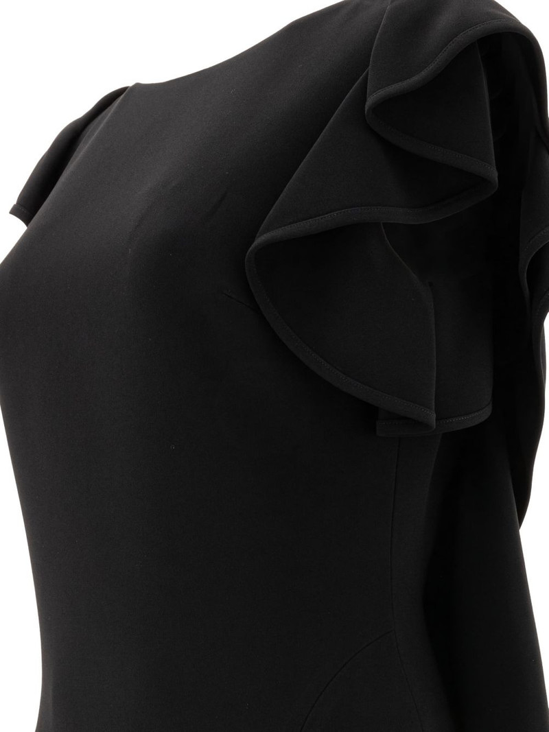 ruffled sleeve dress 4