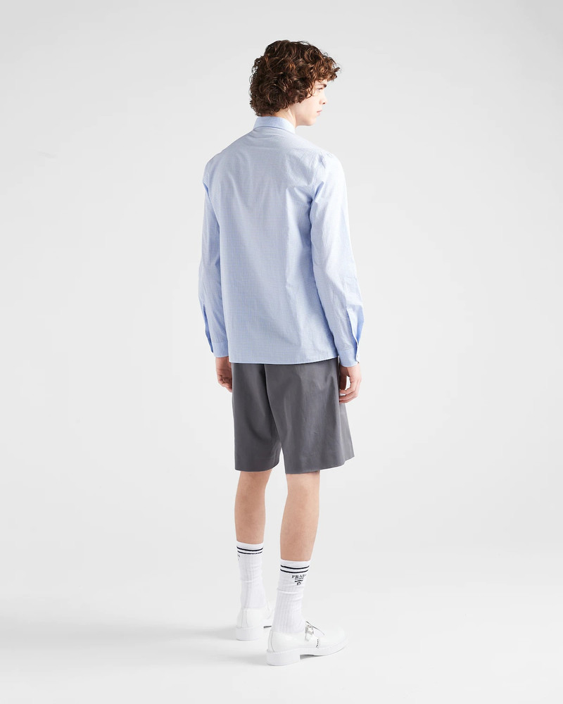 Stretch cotton Bermuda shorts 5