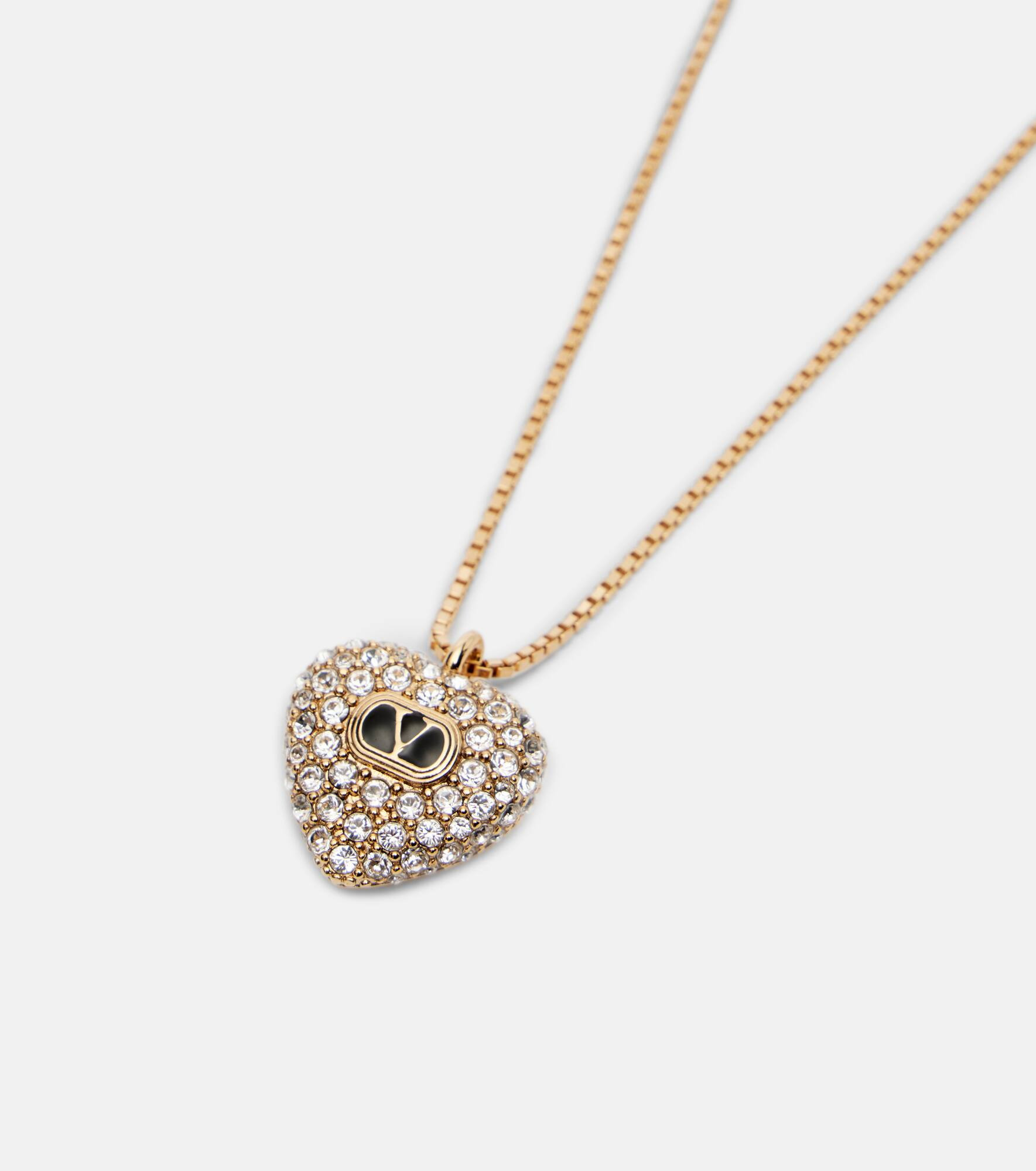 Cœur Royal embellished pendant necklace - 2