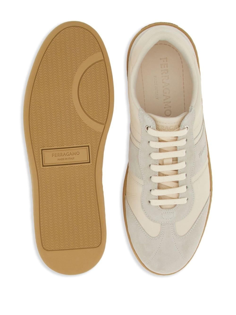 logo-debossed low-top sneakers - 5
