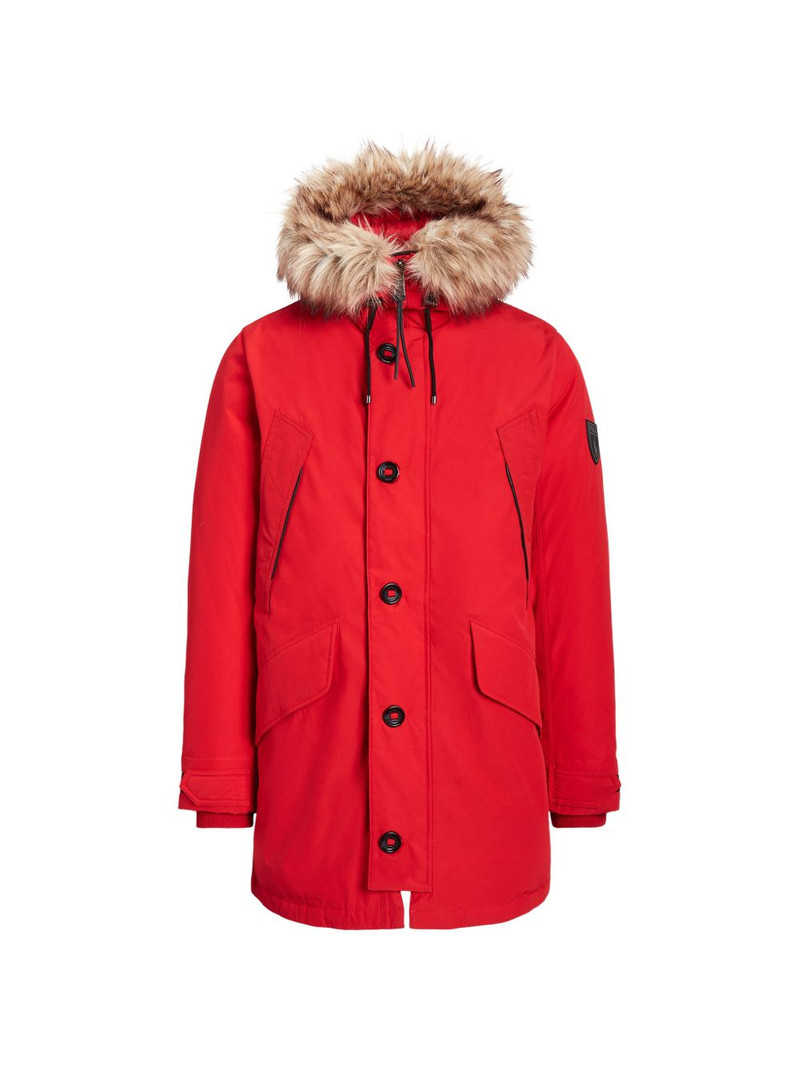 buttoned hooded jacket 1
