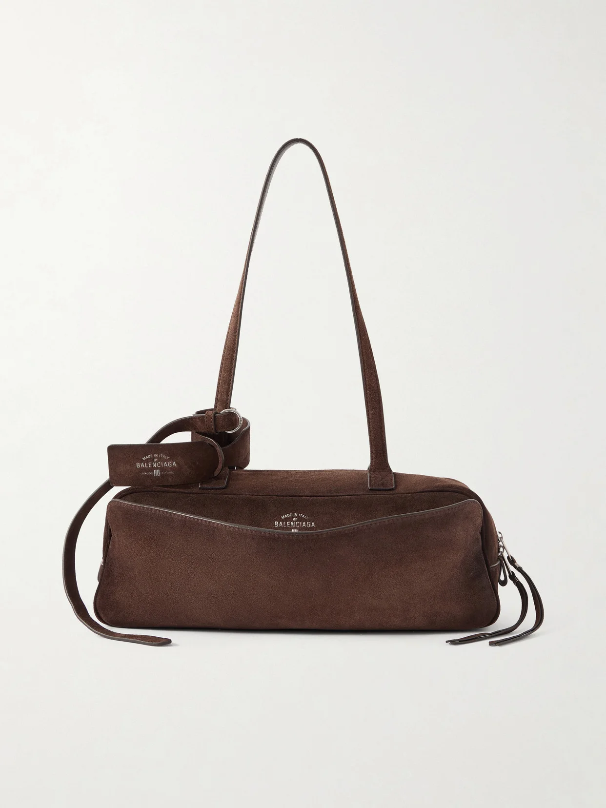 Carrie Small Suede Shoulder Bag - 1