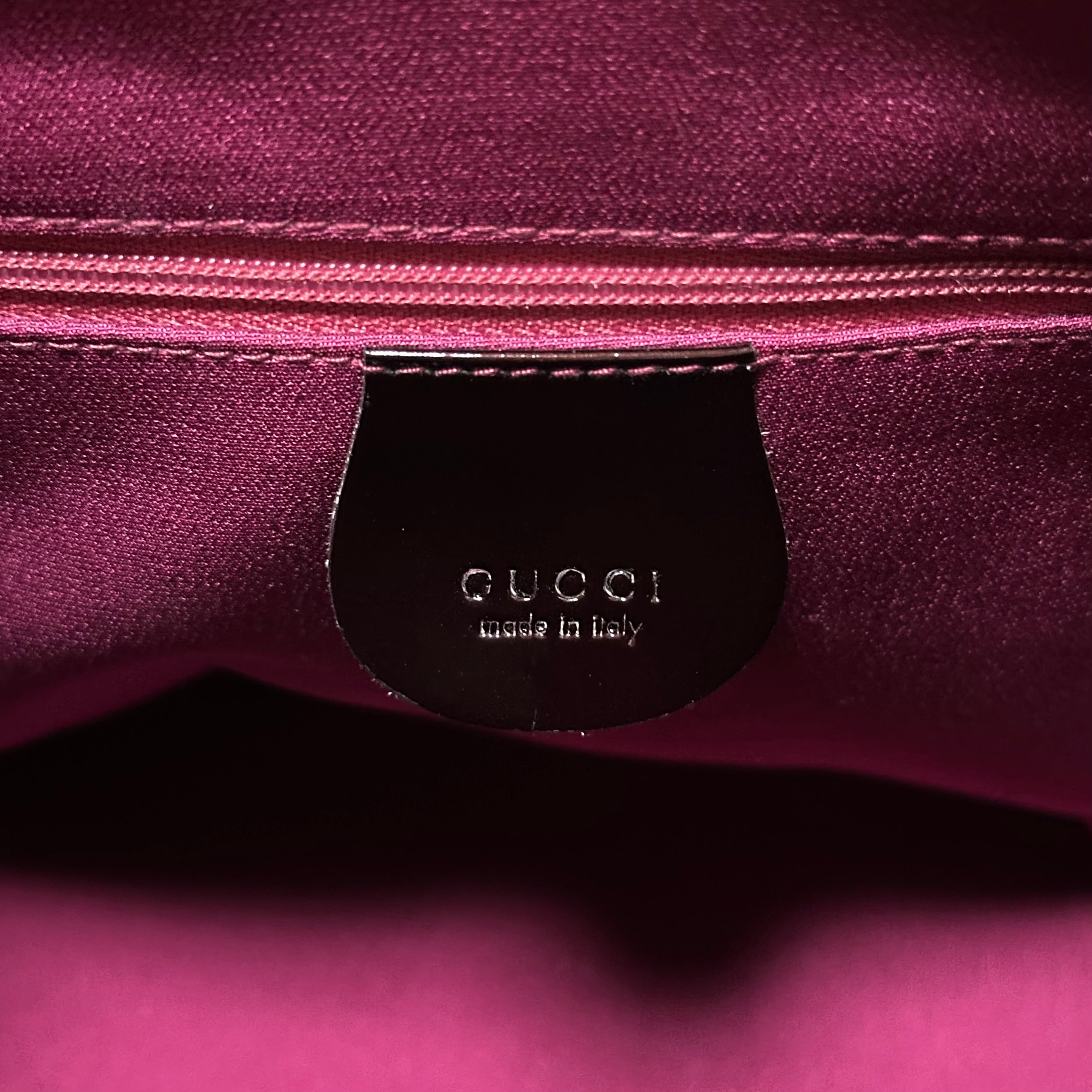 GUCCI Fall Winter 1997 Velvet GG Monogram Shoulder Bag - 9