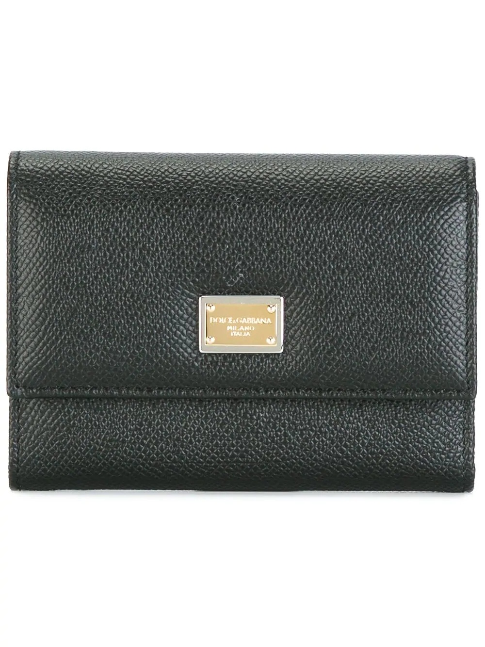 Dauphine leather flap wallet - 1