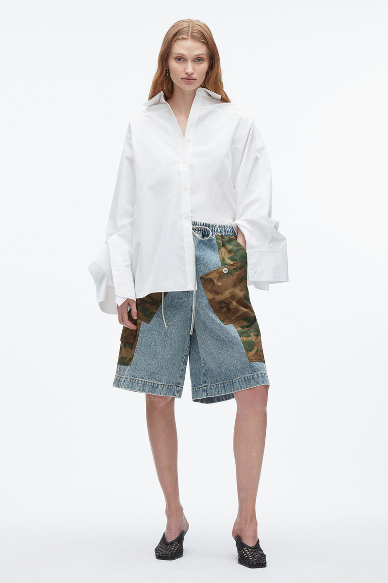 Patchwork Camo Basketball Short 1