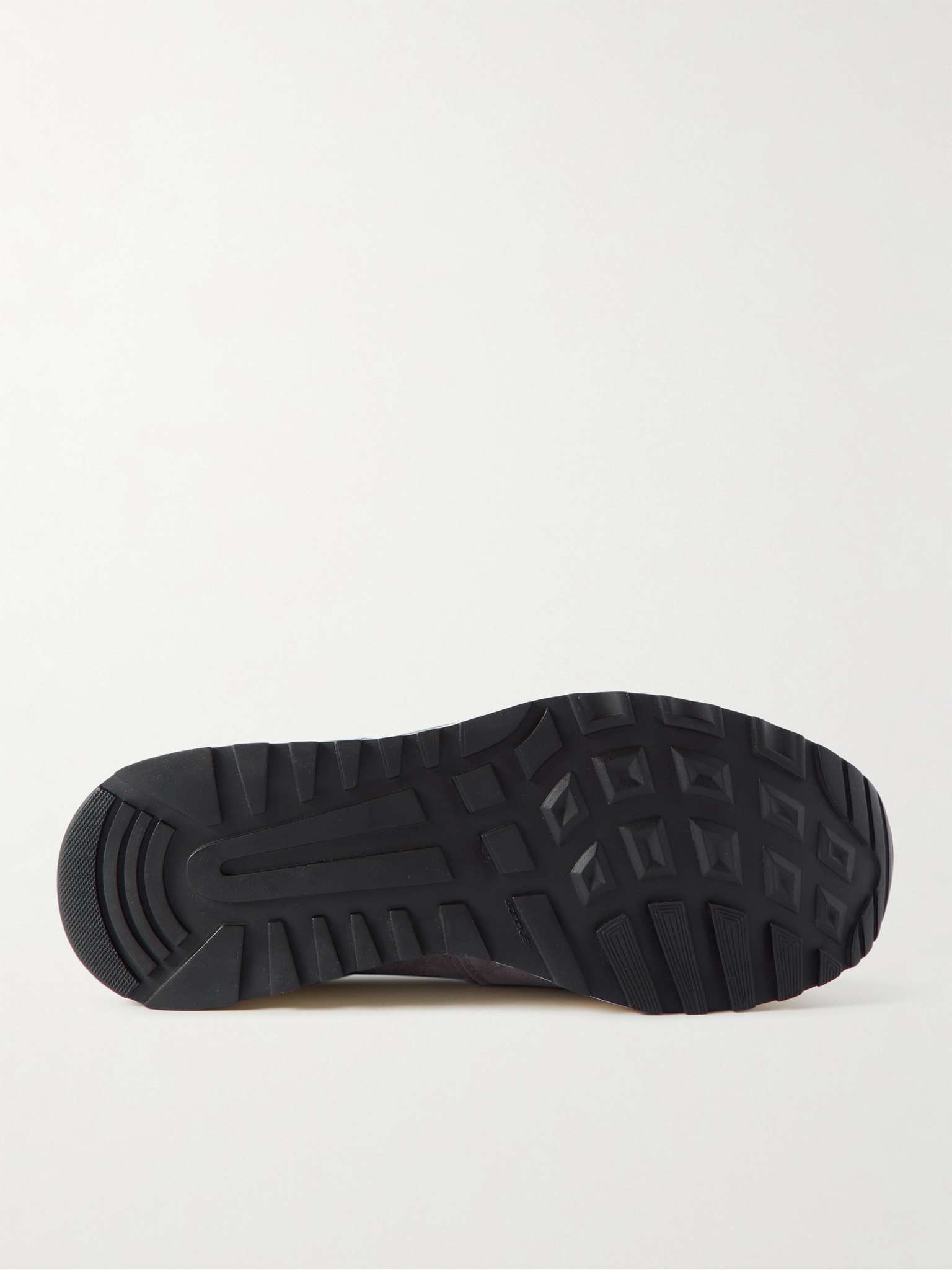 Track 80 Leather-Trimmed Suede and Ripstop Sneakers - 7