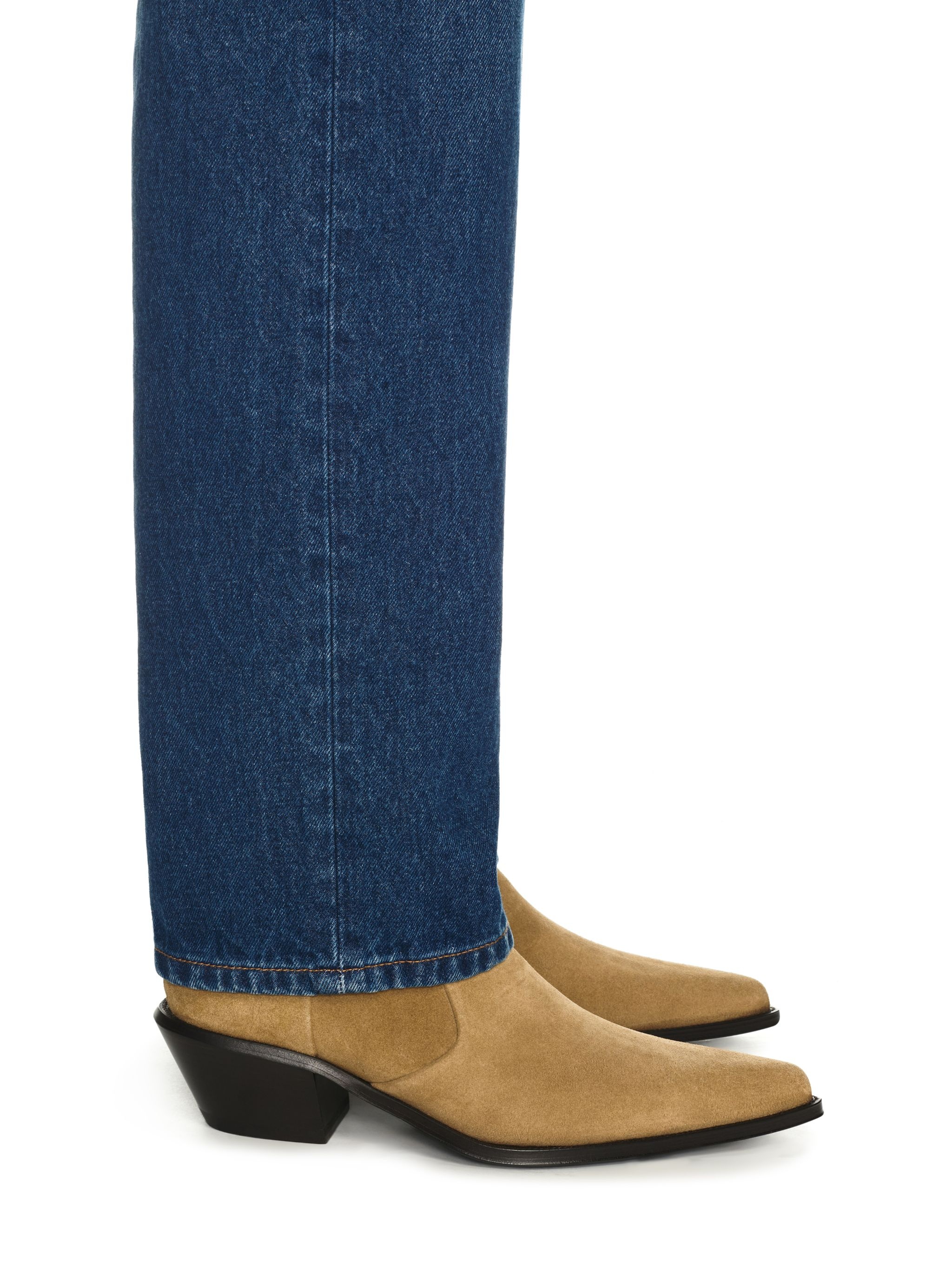 55mm Suede Ankle Boots - 6
