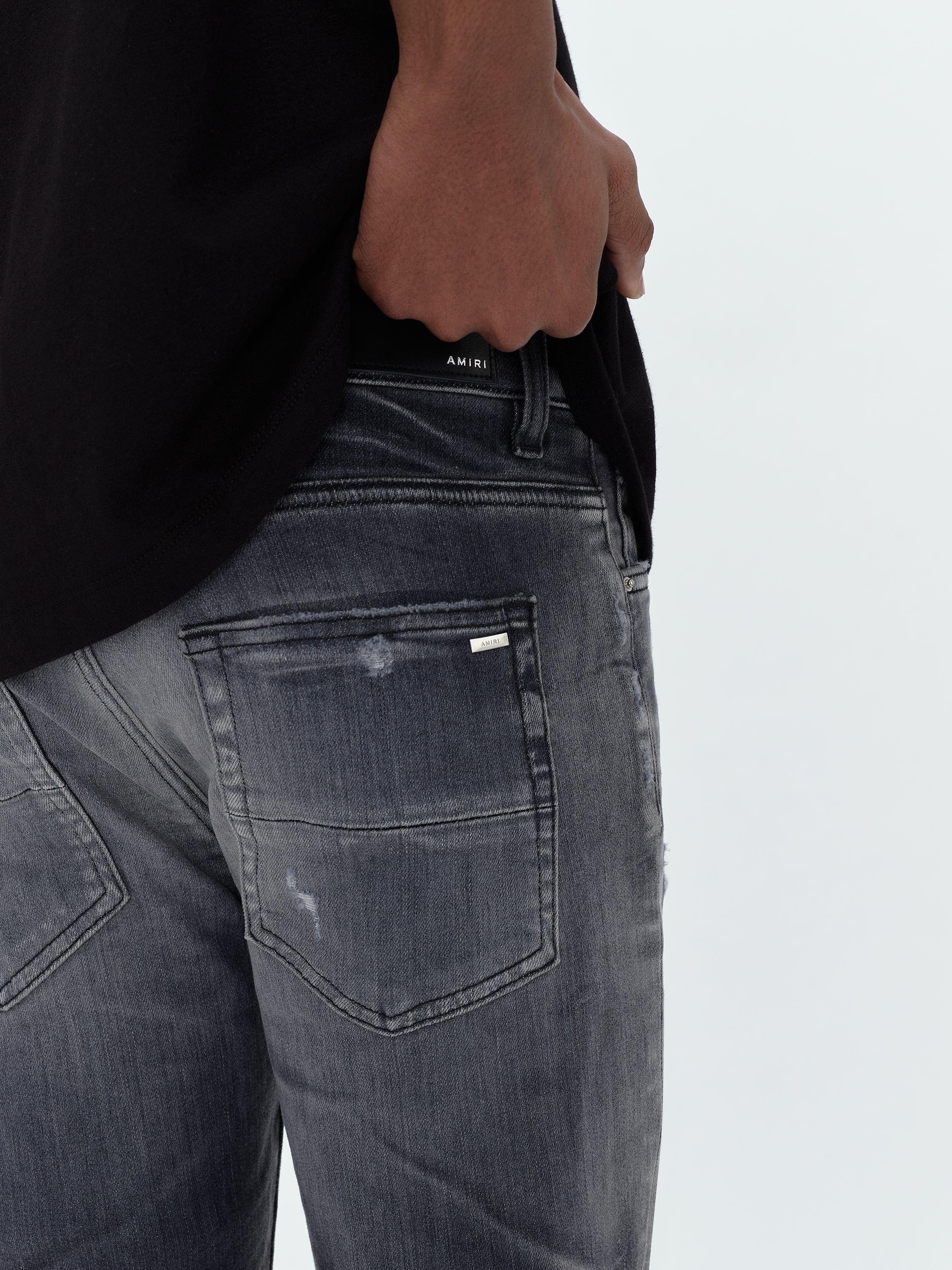 AMIRI MX1 LEATHER JEAN | REVERSIBLE