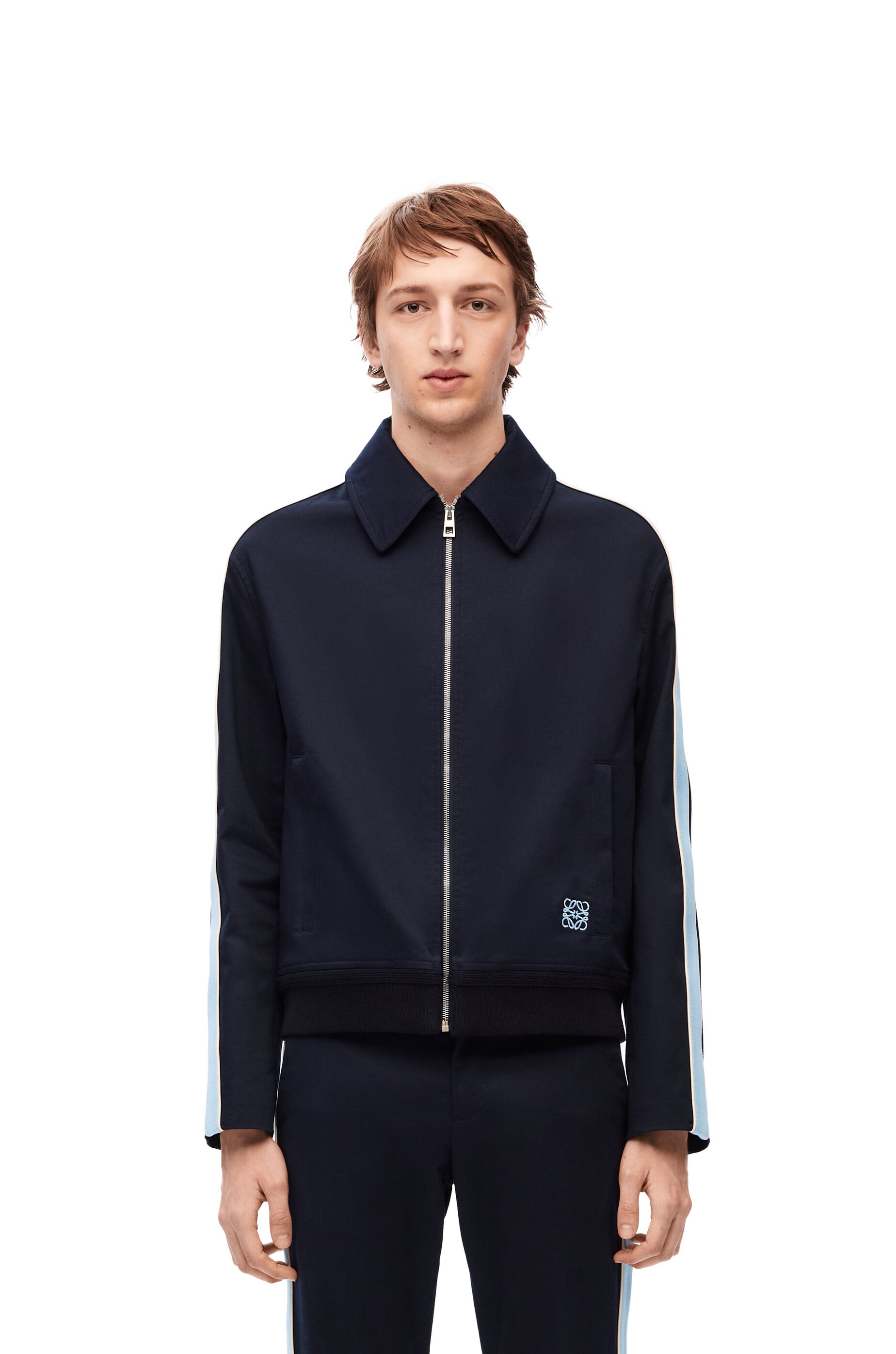Tracksuit jacket in cotton - 3