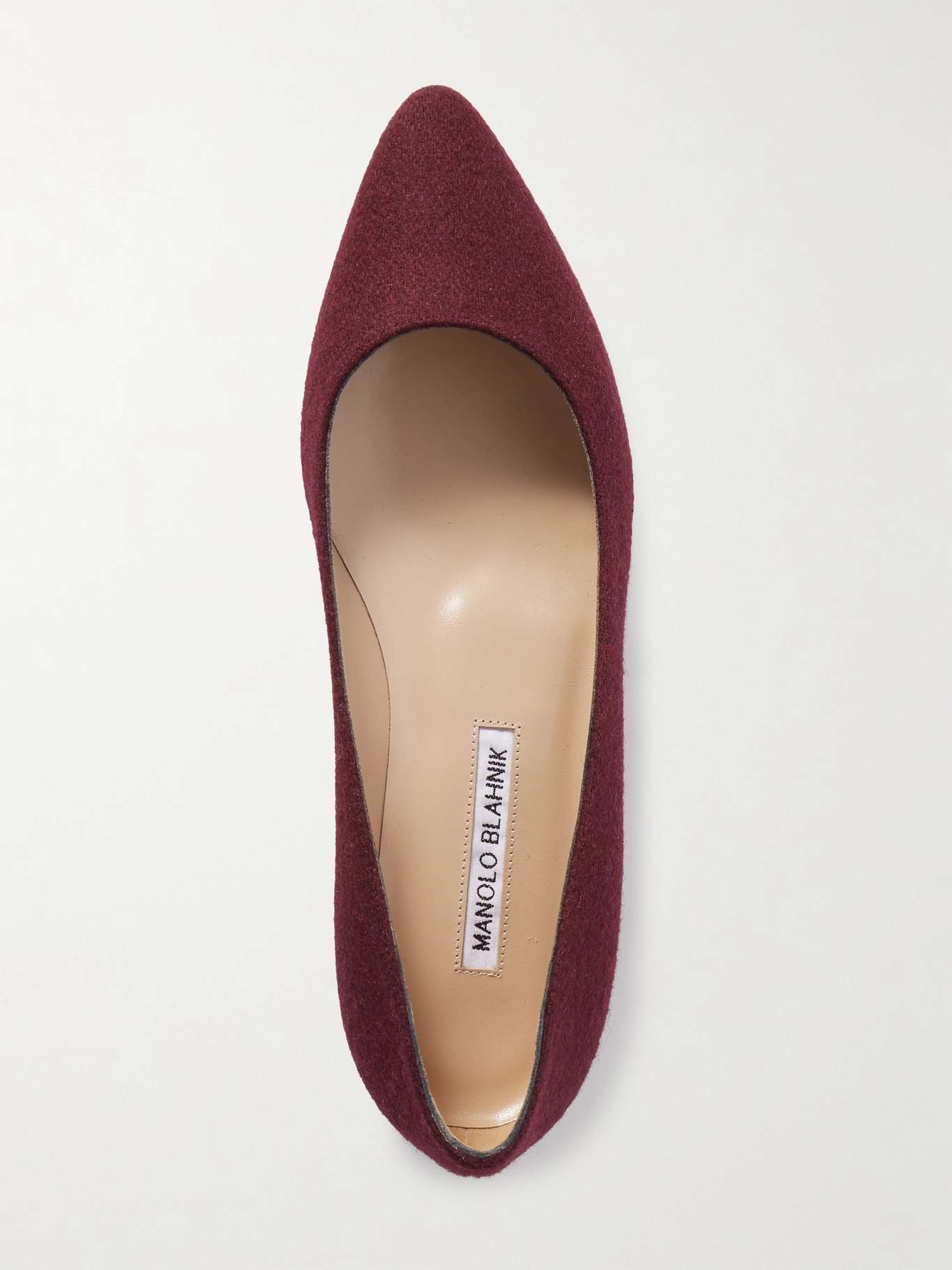 Lanza BB wool point-toe flats - 5