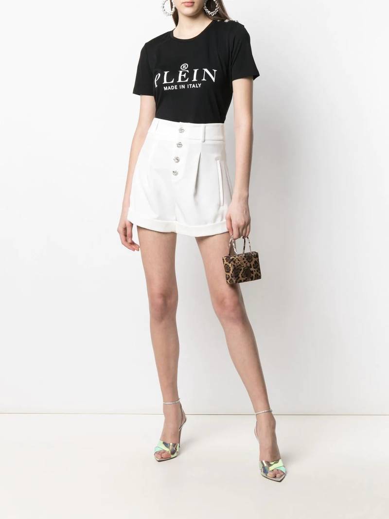 PHILIPP PLEIN logo-print T-shirt outlook