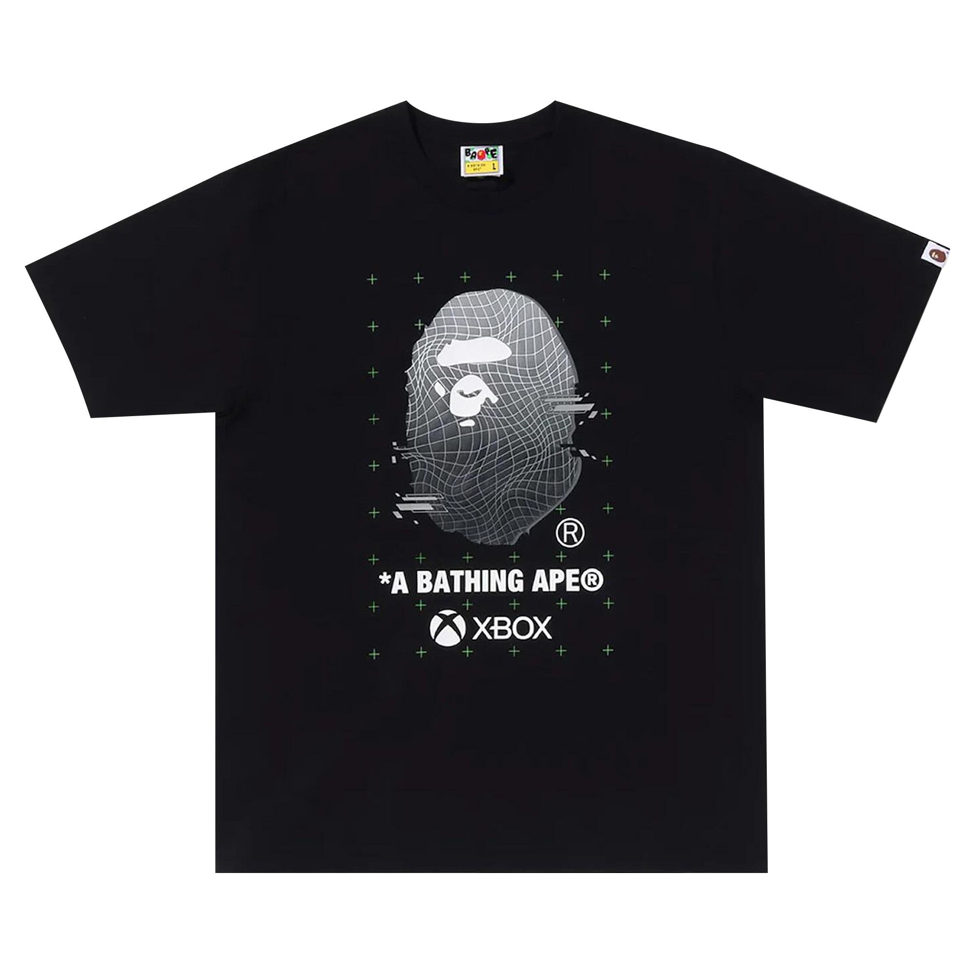 BAPE x Xbox Ape Head Tee #2 'Black' - 1