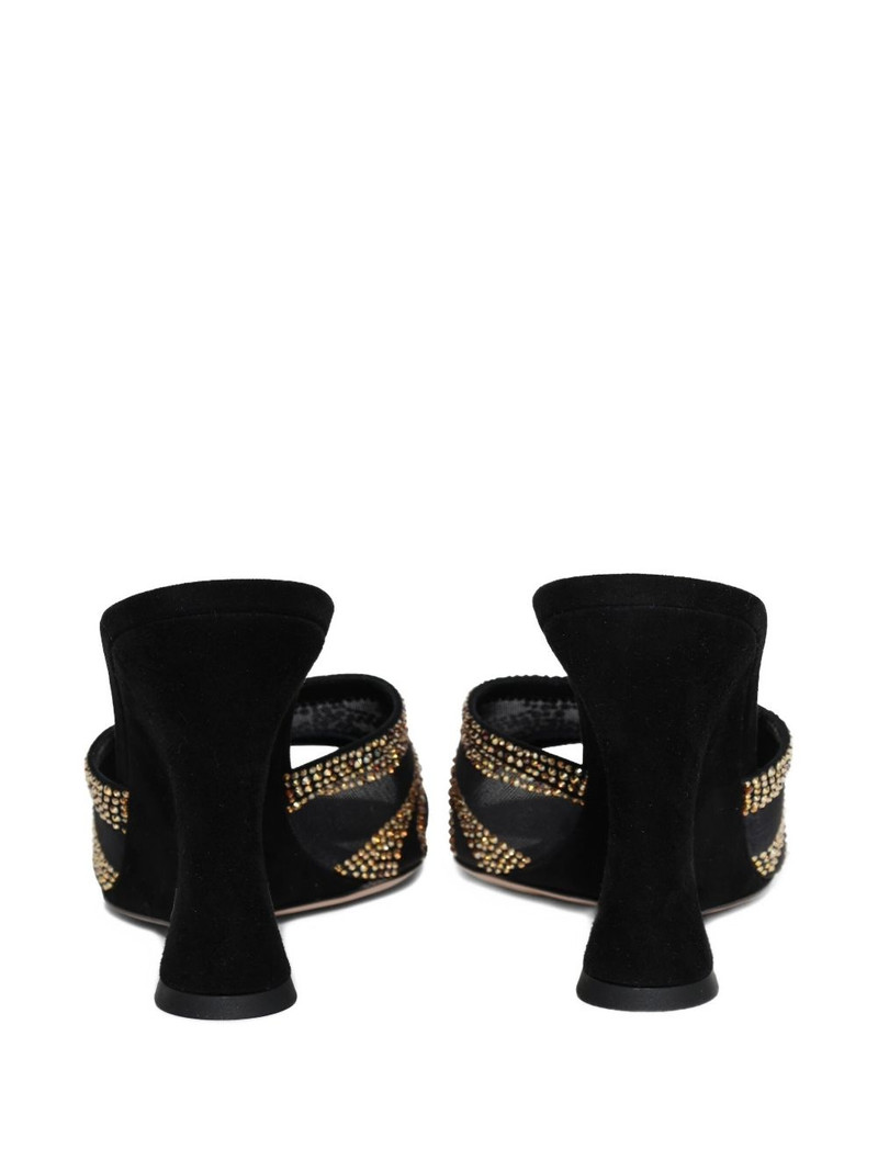 Gianvito Rossi 95mm Camoscio wedge sandals outlook