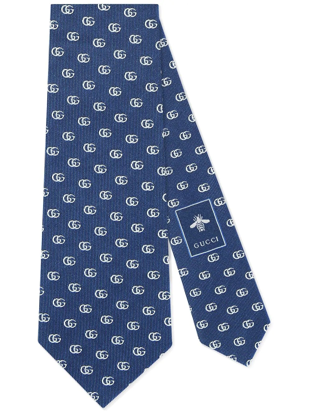 Double G silk tie - 1