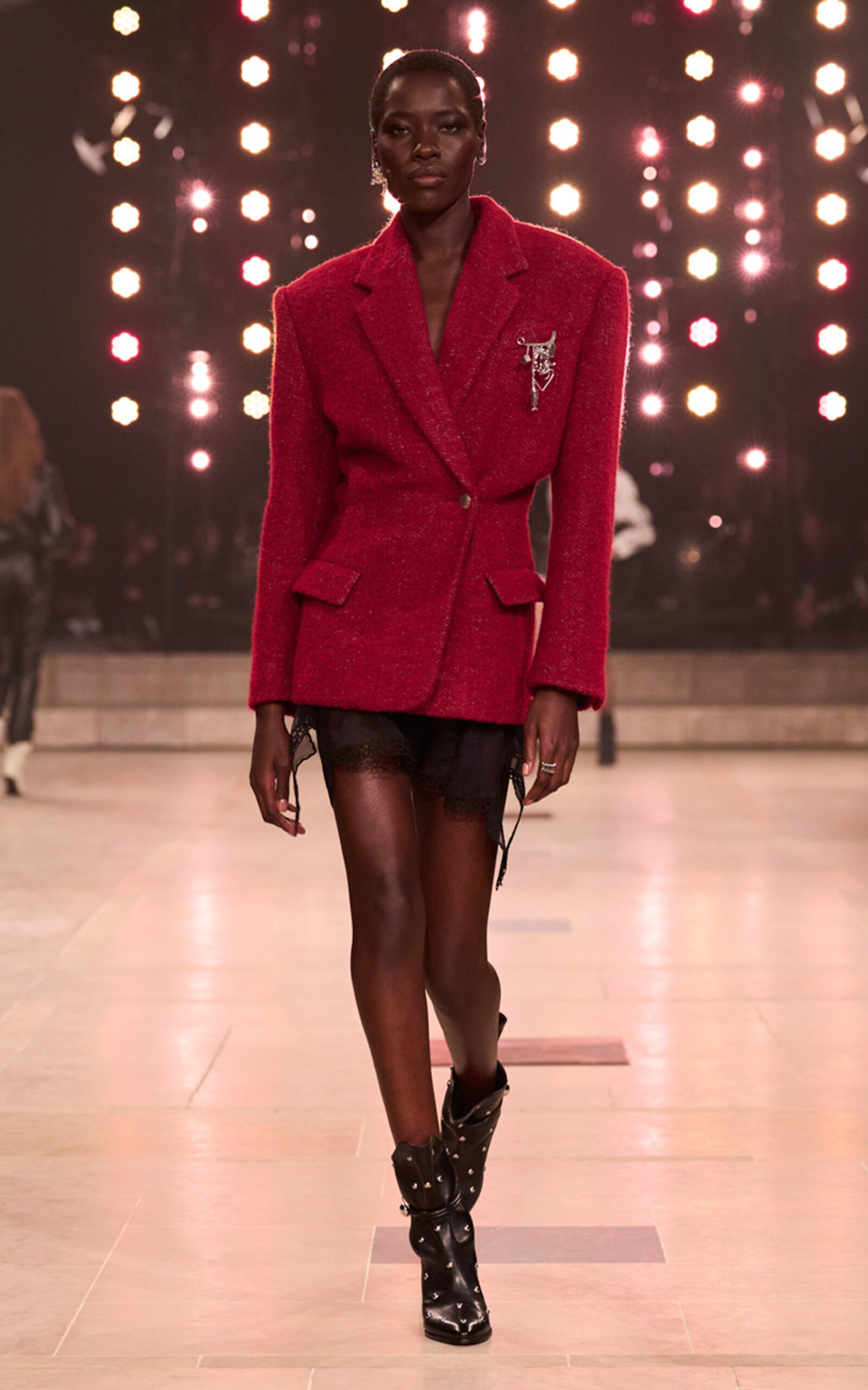 Gallie Boucle Blazer red - 5