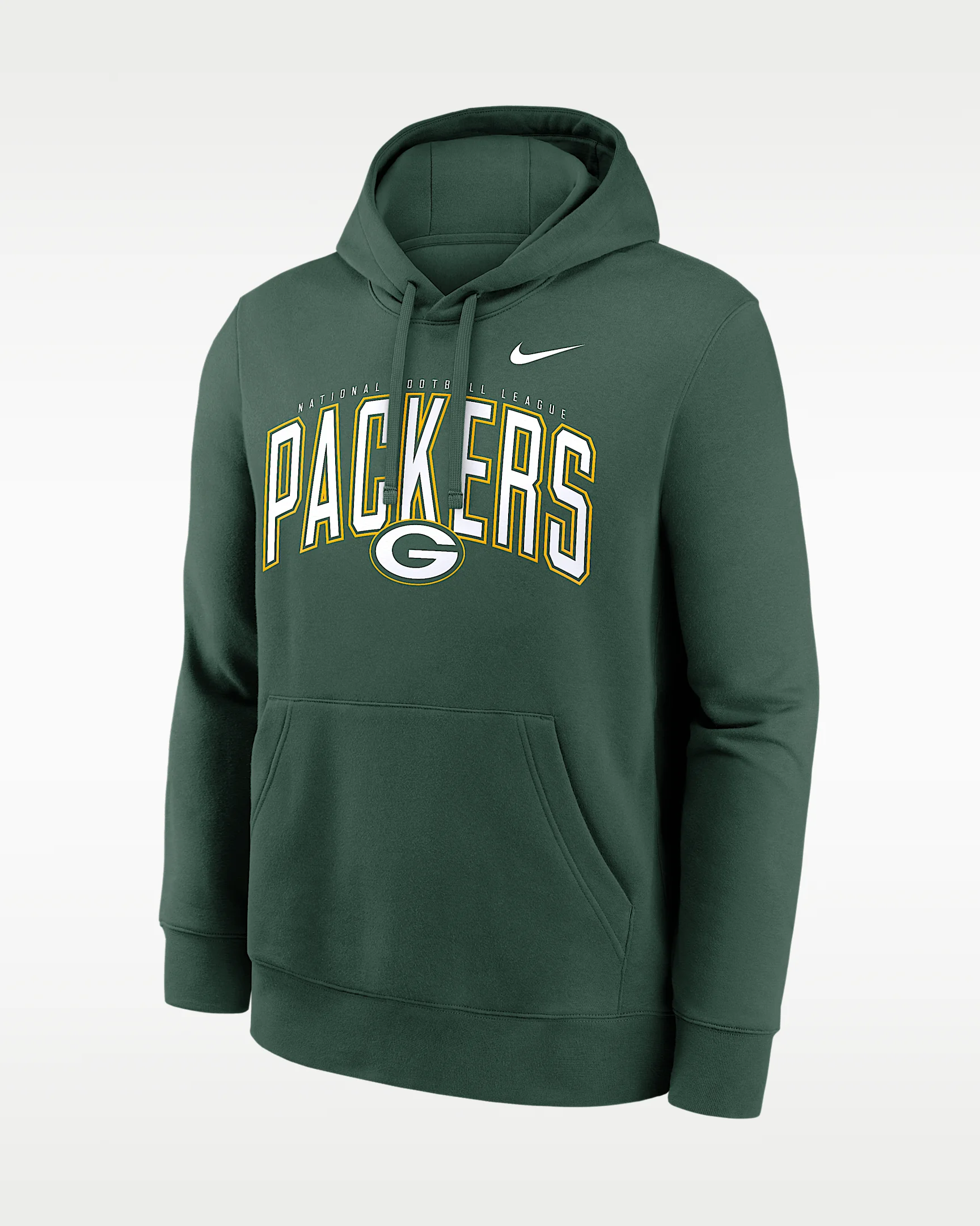 Green Bay Packers Club Men's Nike NFL Pullover Hoodie - 1