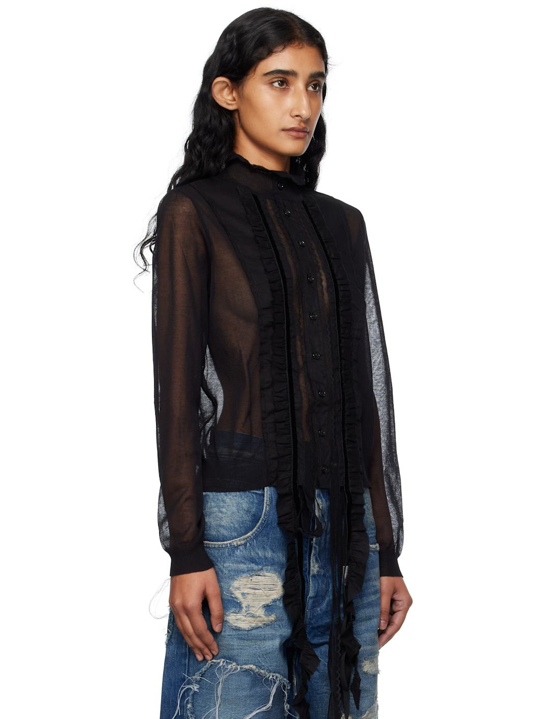 Black Monya Blouse - 2