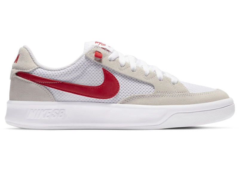 Nike SB Adversary 화이트 대학 레드 - 1