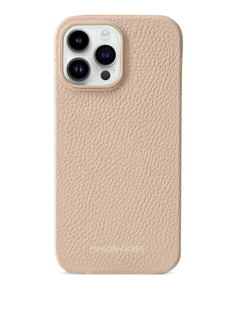 Leather iPhone 15 Pro case 1