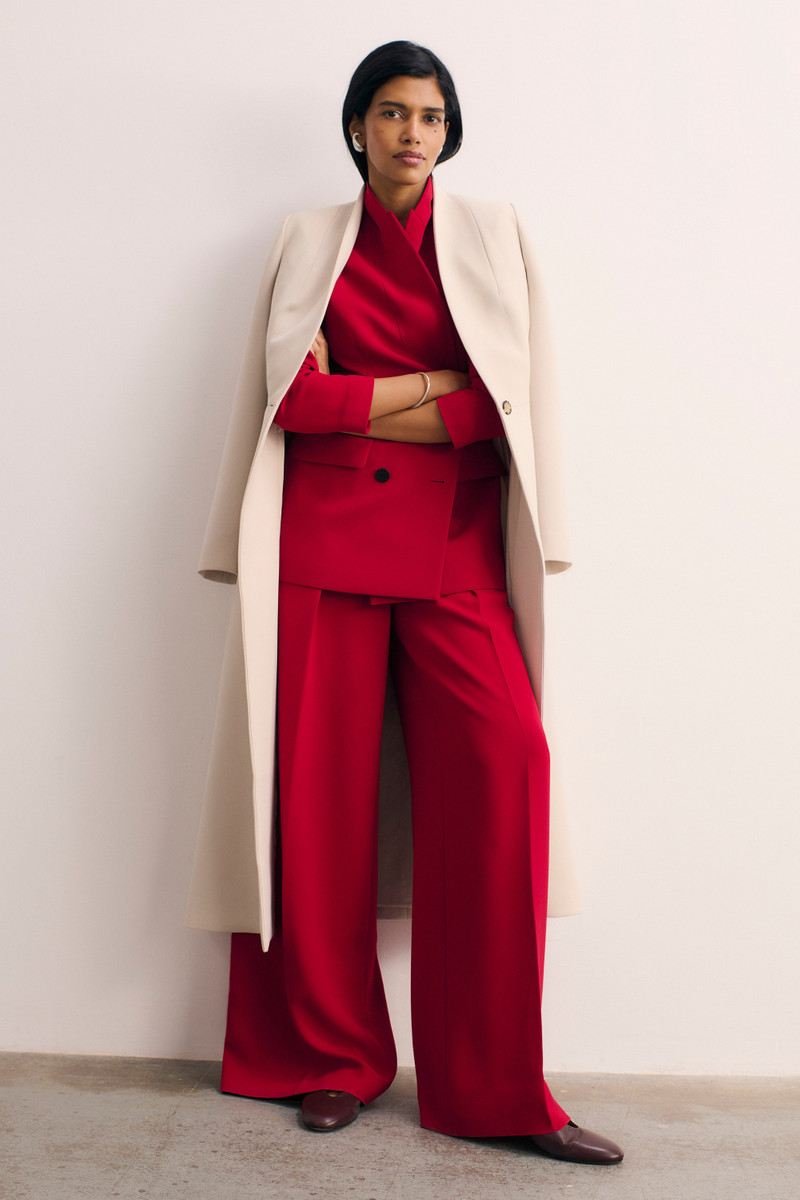 Lyon Crepe Palazzo Trousers 9