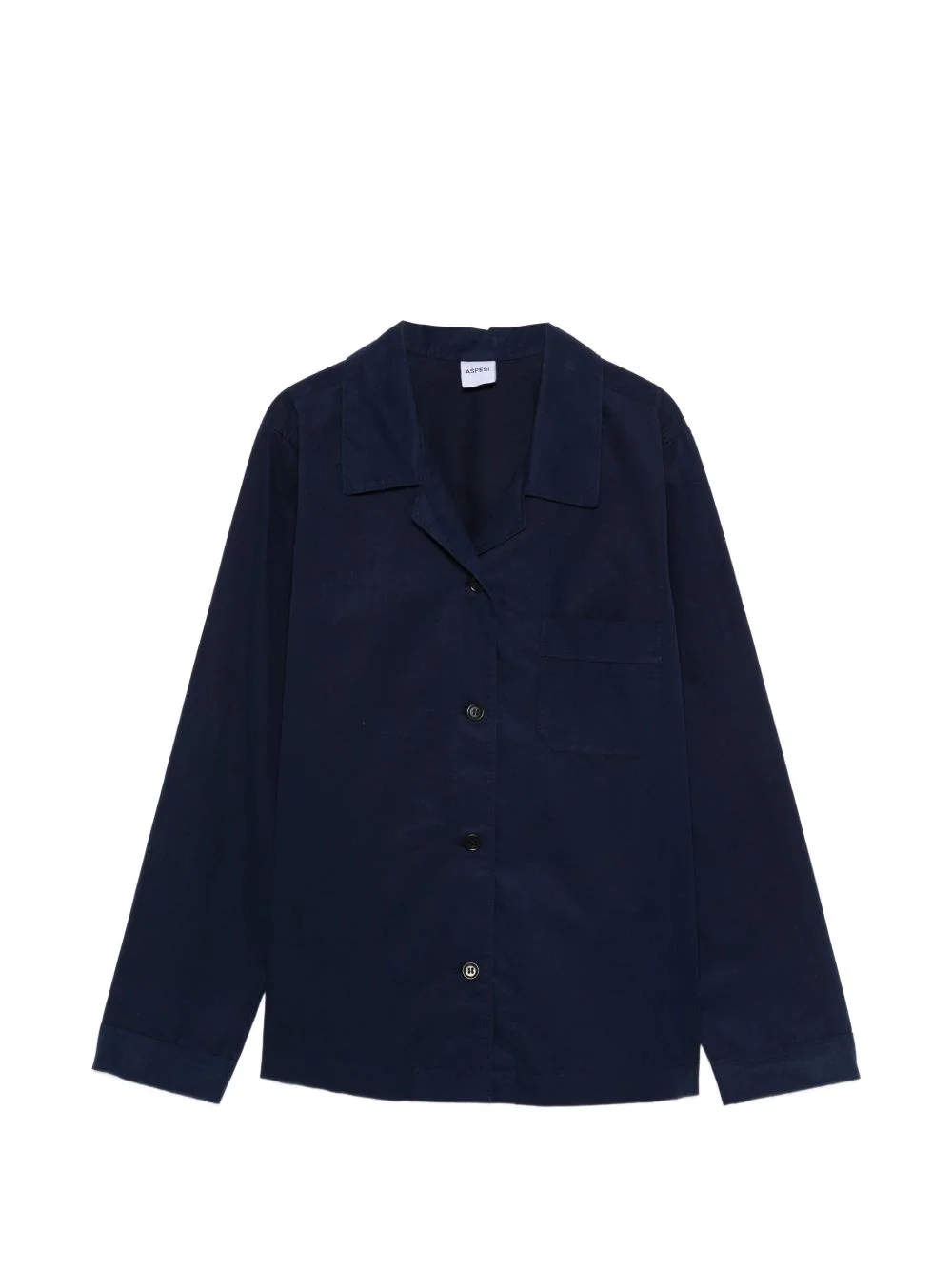 chest-pocket buttoned blouse - 1