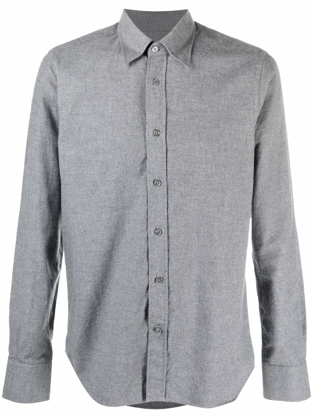 long-sleeve cotton shirt - 1